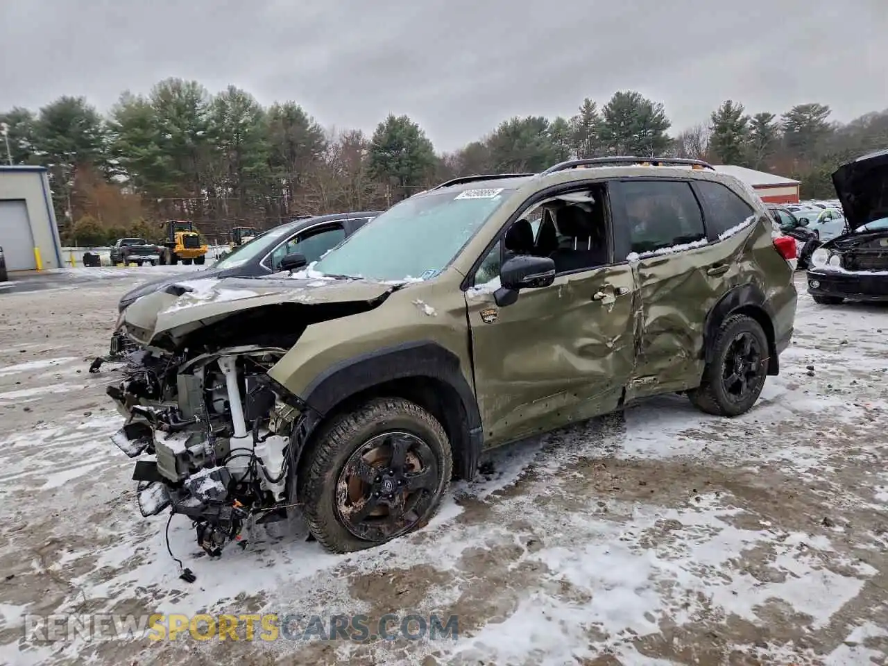 1 Photograph of a damaged car JF2SKAMC2PH480178 SUBARU FORESTER 2023
