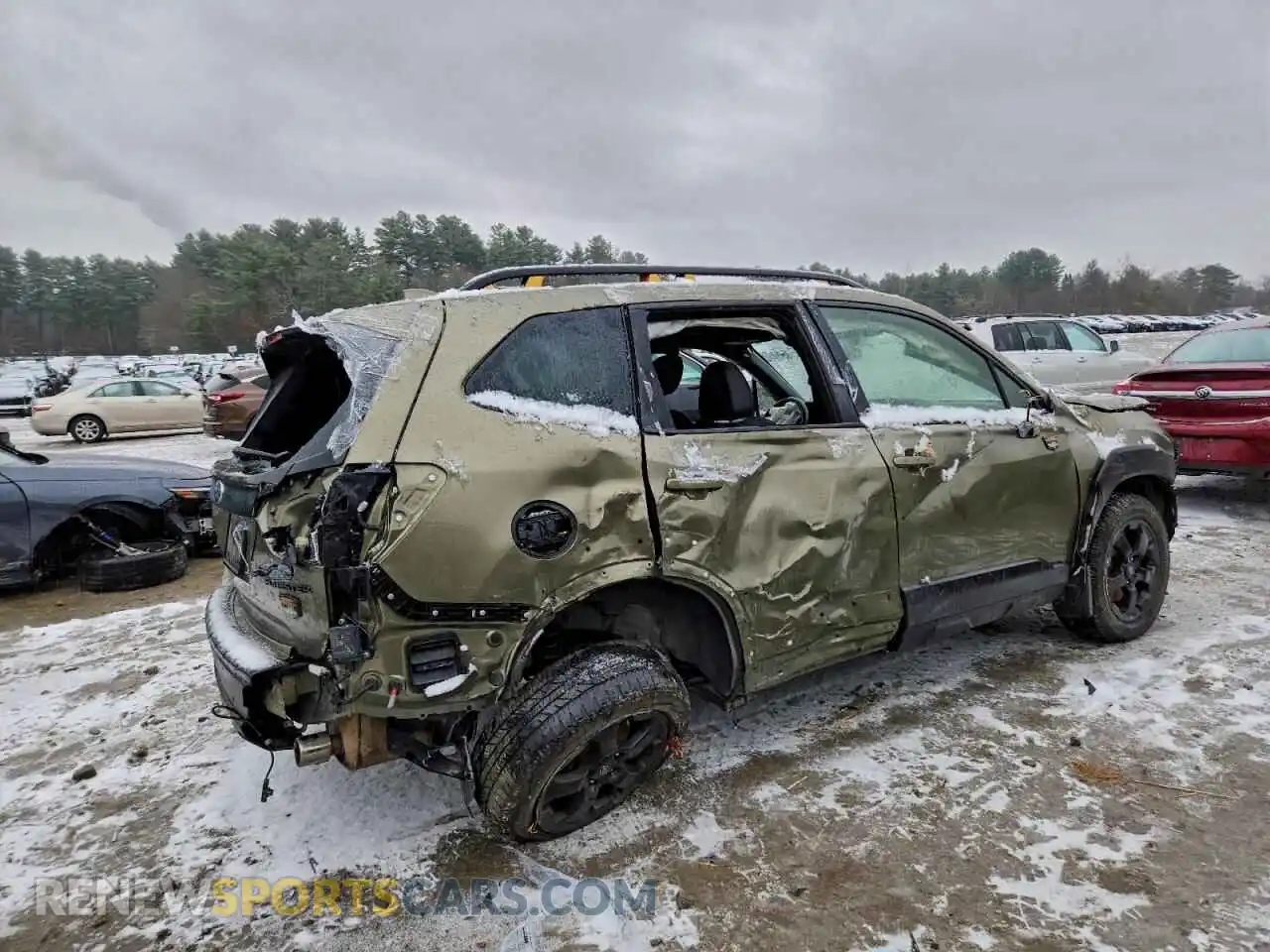 3 Photograph of a damaged car JF2SKAMC2PH480178 SUBARU FORESTER 2023