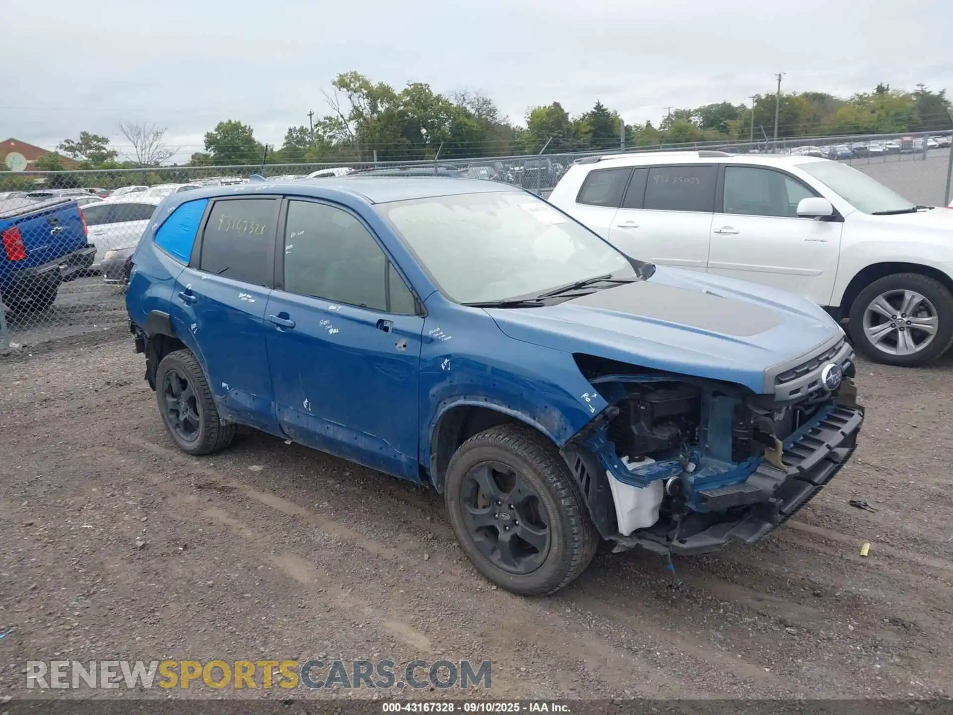 1 Фотография поврежденного автомобиля JF2SKAMC2PH541206 SUBARU FORESTER 2023