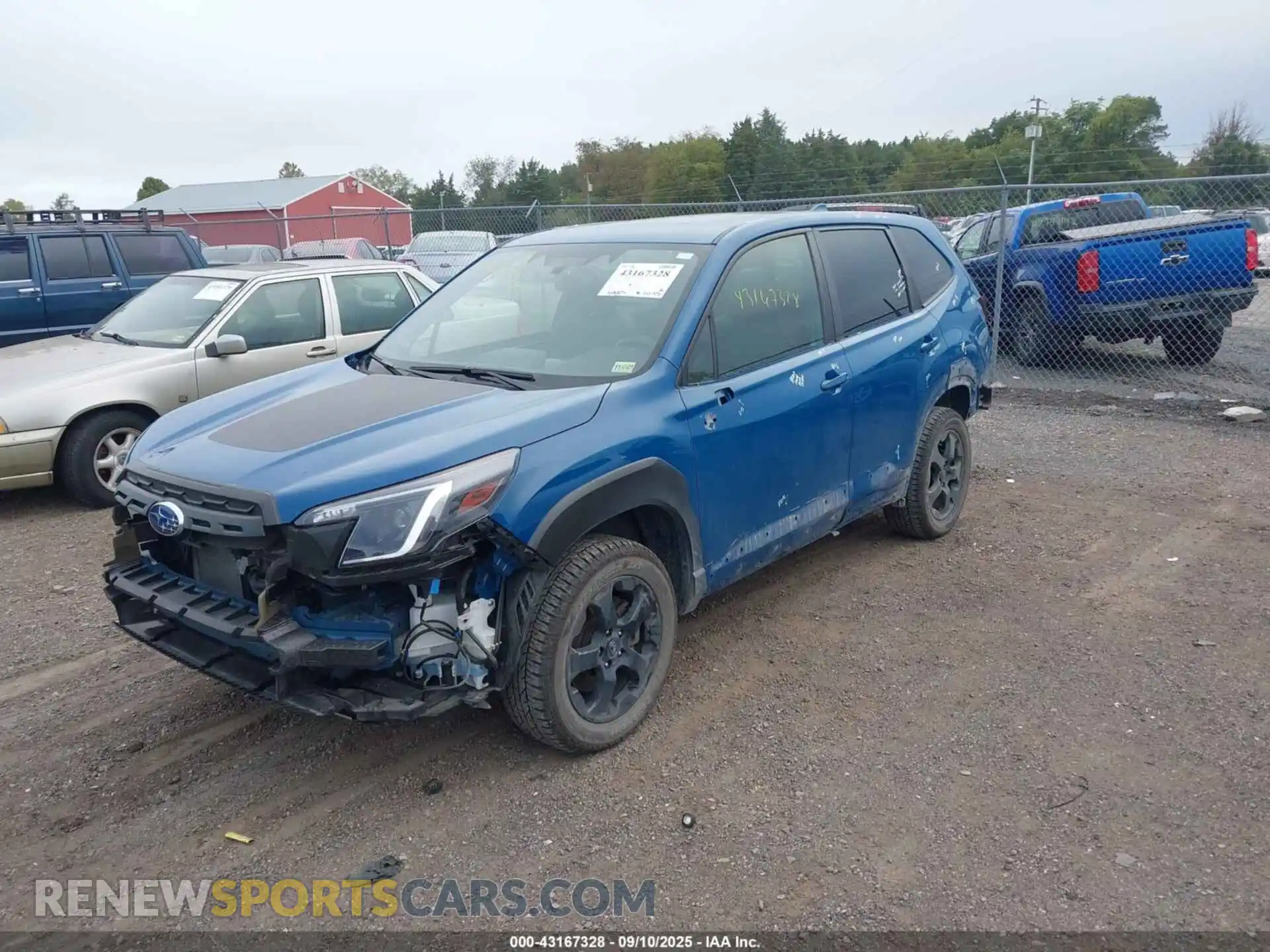 2 Фотография поврежденного автомобиля JF2SKAMC2PH541206 SUBARU FORESTER 2023