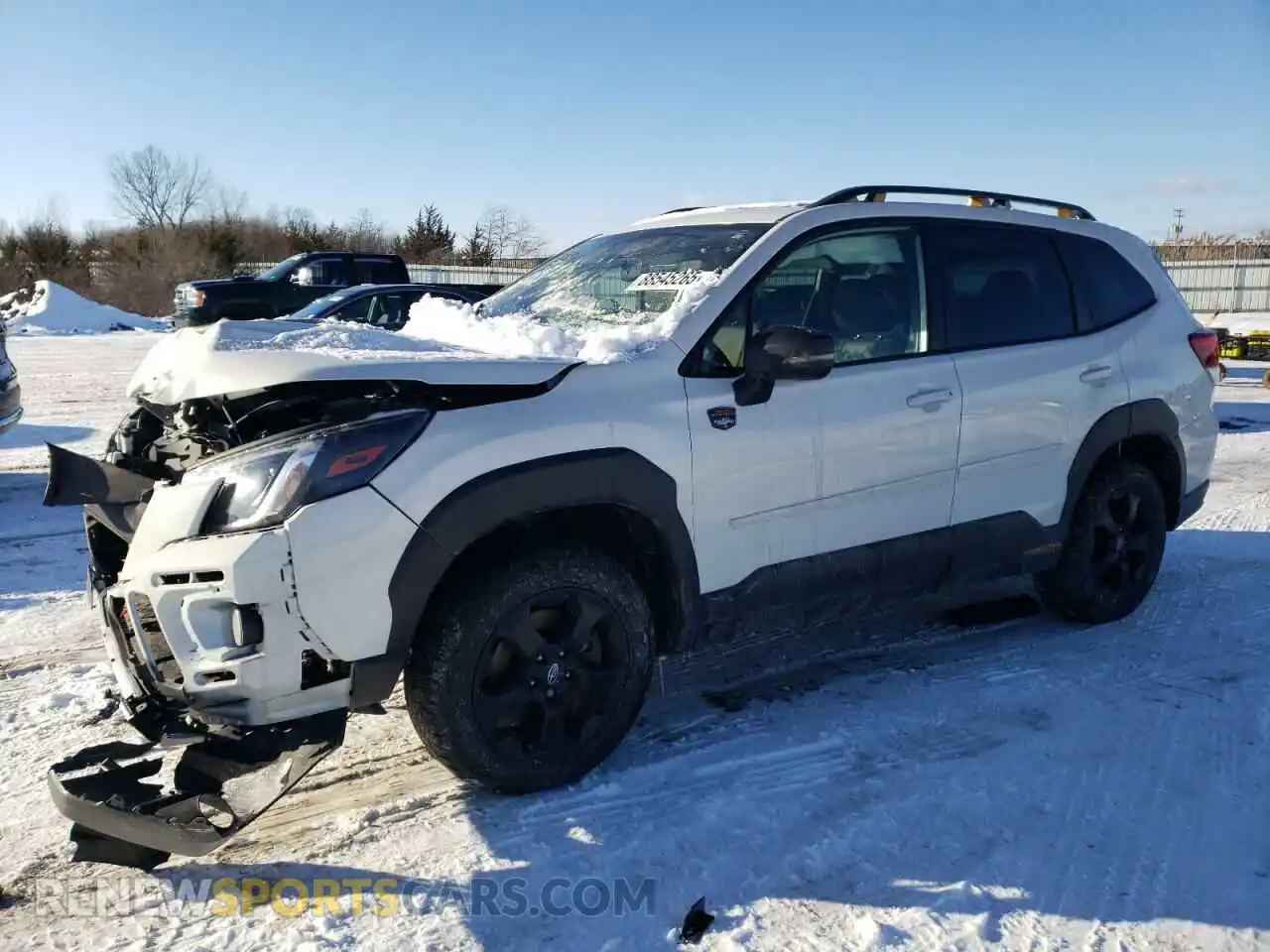 1 Photograph of a damaged car JF2SKAMC4PH404090 SUBARU FORESTER 2023