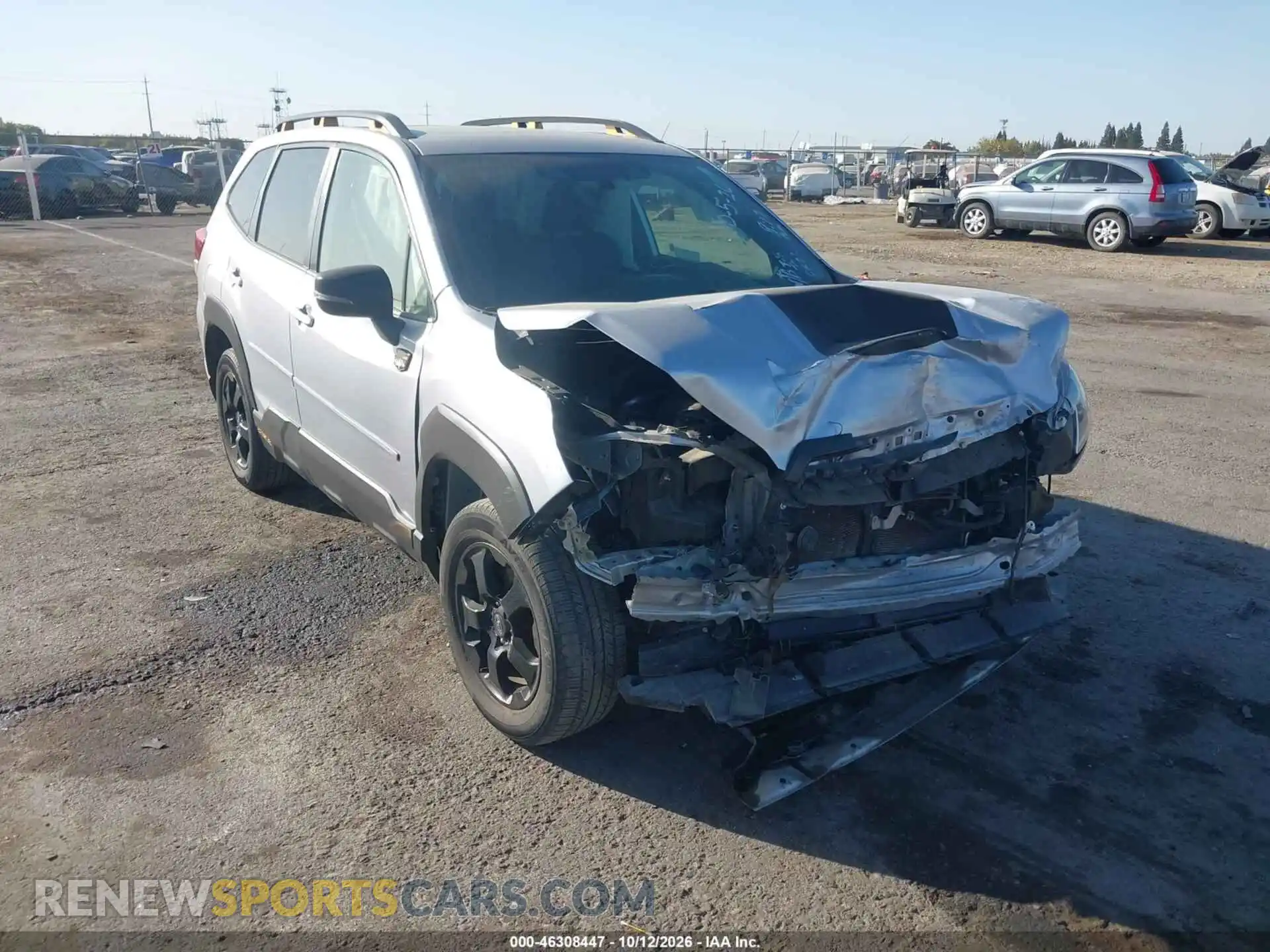 1 Photograph of a damaged car JF2SKAMC4PH438191 SUBARU FORESTER 2023