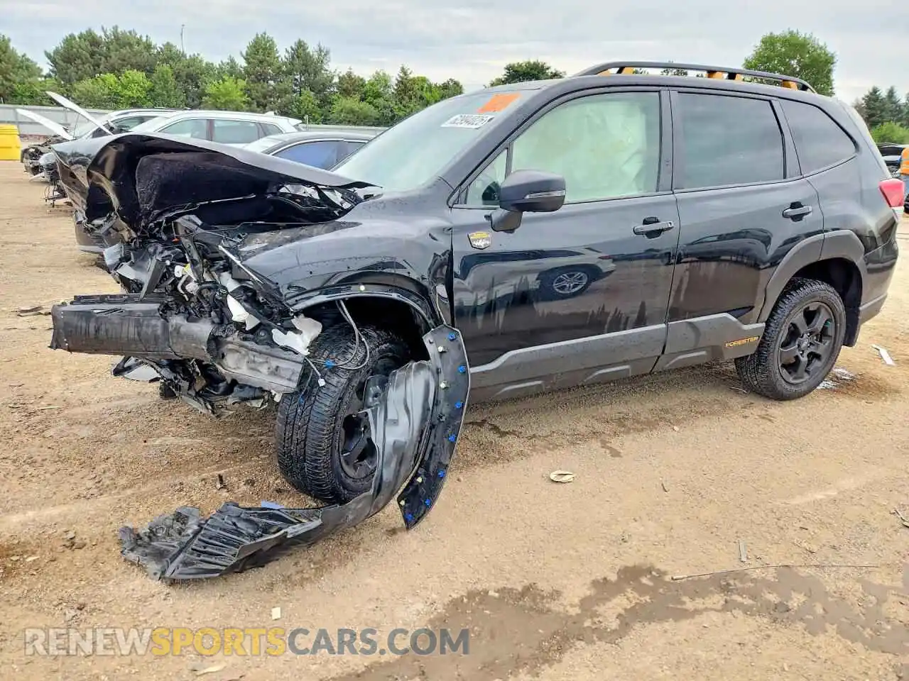 1 Photograph of a damaged car JF2SKAMC4PH525119 SUBARU FORESTER 2023