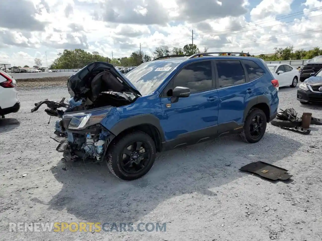 1 fotografías del automóvil dañado JF2SKAMC4PH538792 SUBARU FORESTER 2023