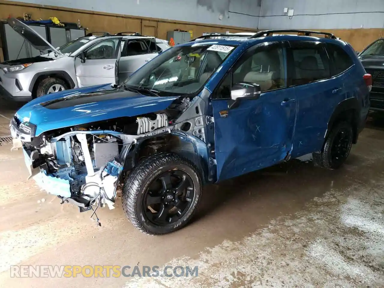 1 Photograph of a damaged car JF2SKAMC4PH550943 SUBARU FORESTER 2023