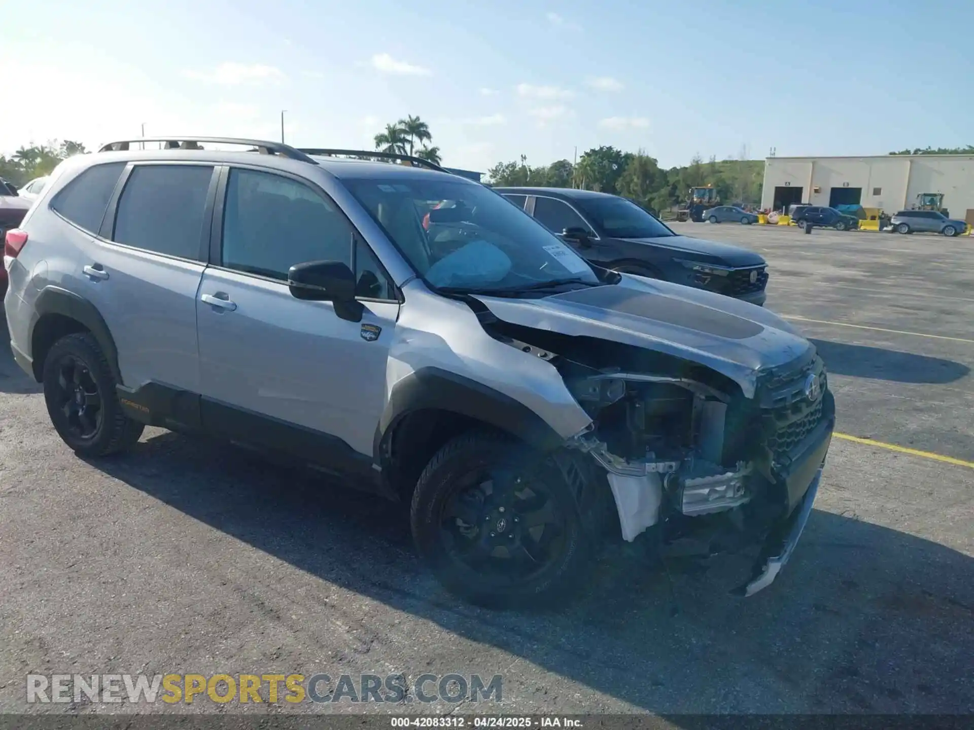 1 fotografías del automóvil dañado JF2SKAMC5PH421738 SUBARU FORESTER 2023