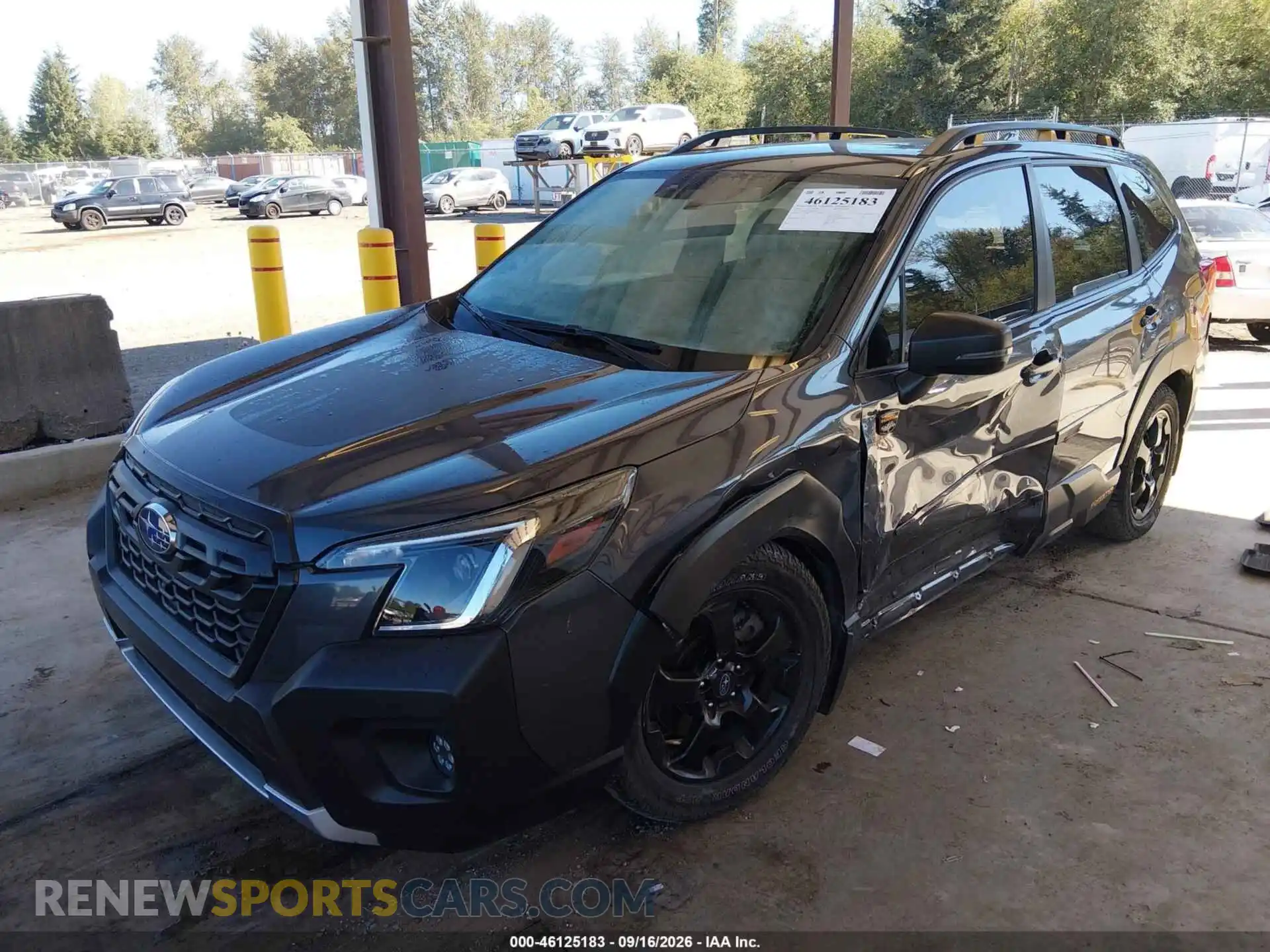 2 Photograph of a damaged car JF2SKAMC6PH436510 SUBARU FORESTER 2023