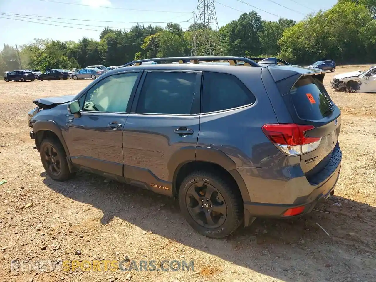2 Фотография поврежденного автомобиля JF2SKAMC7PH416623 SUBARU FORESTER 2023