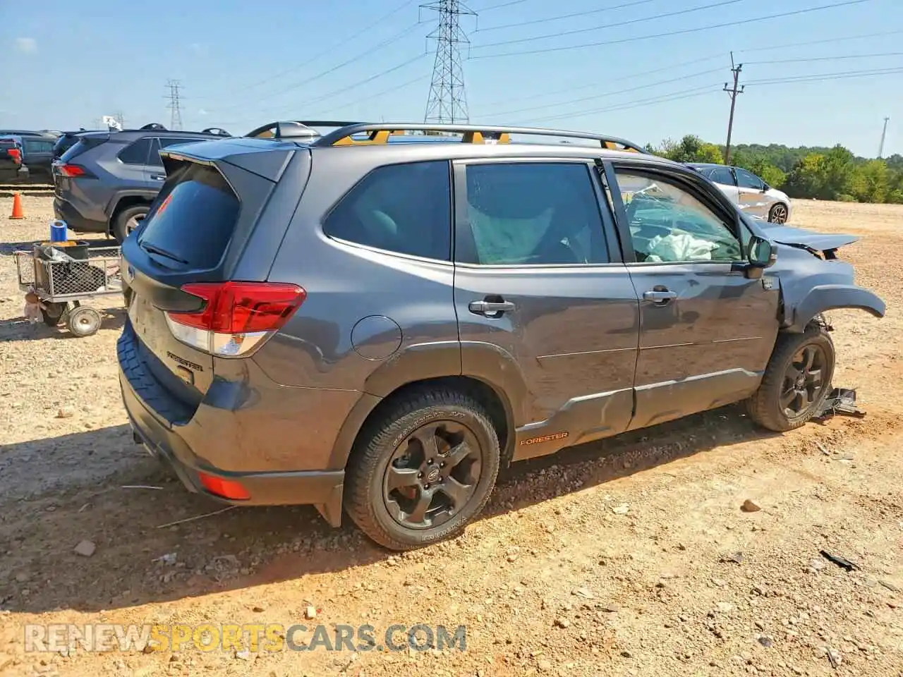 3 Фотография поврежденного автомобиля JF2SKAMC7PH416623 SUBARU FORESTER 2023