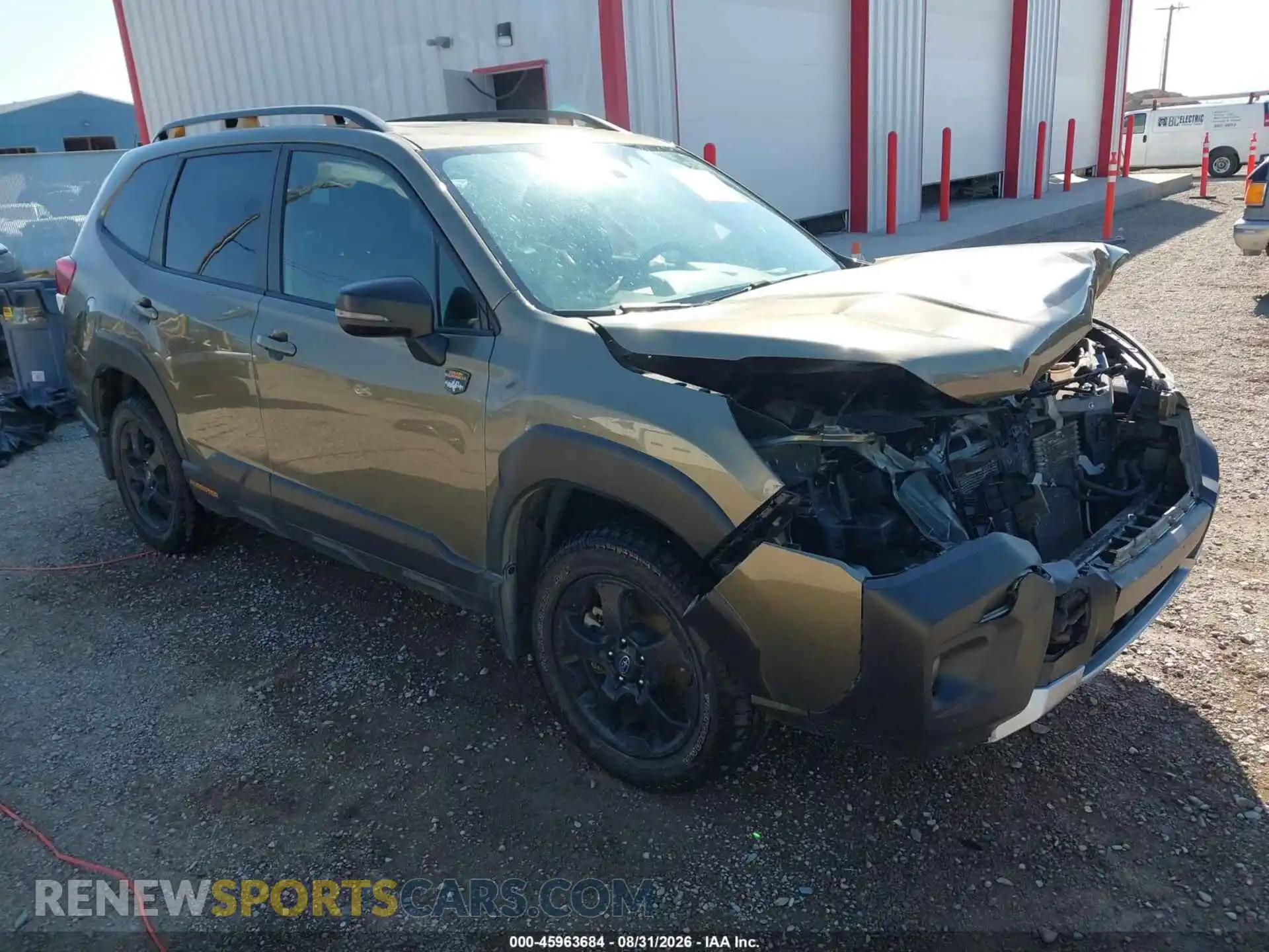 1 Photograph of a damaged car JF2SKAMC7PH493251 SUBARU FORESTER 2023