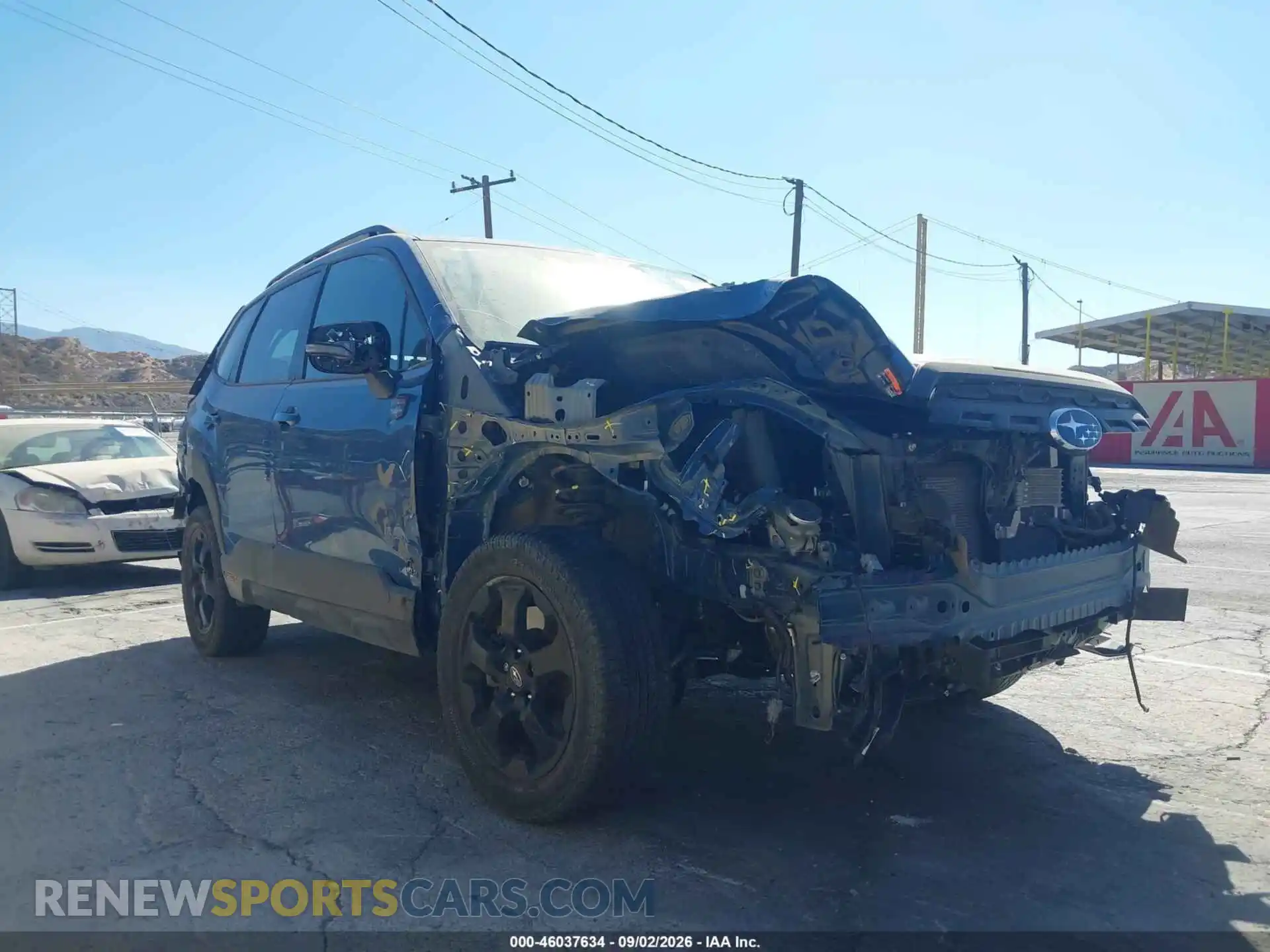 1 Photograph of a damaged car JF2SKAMC7PH521601 SUBARU FORESTER 2023