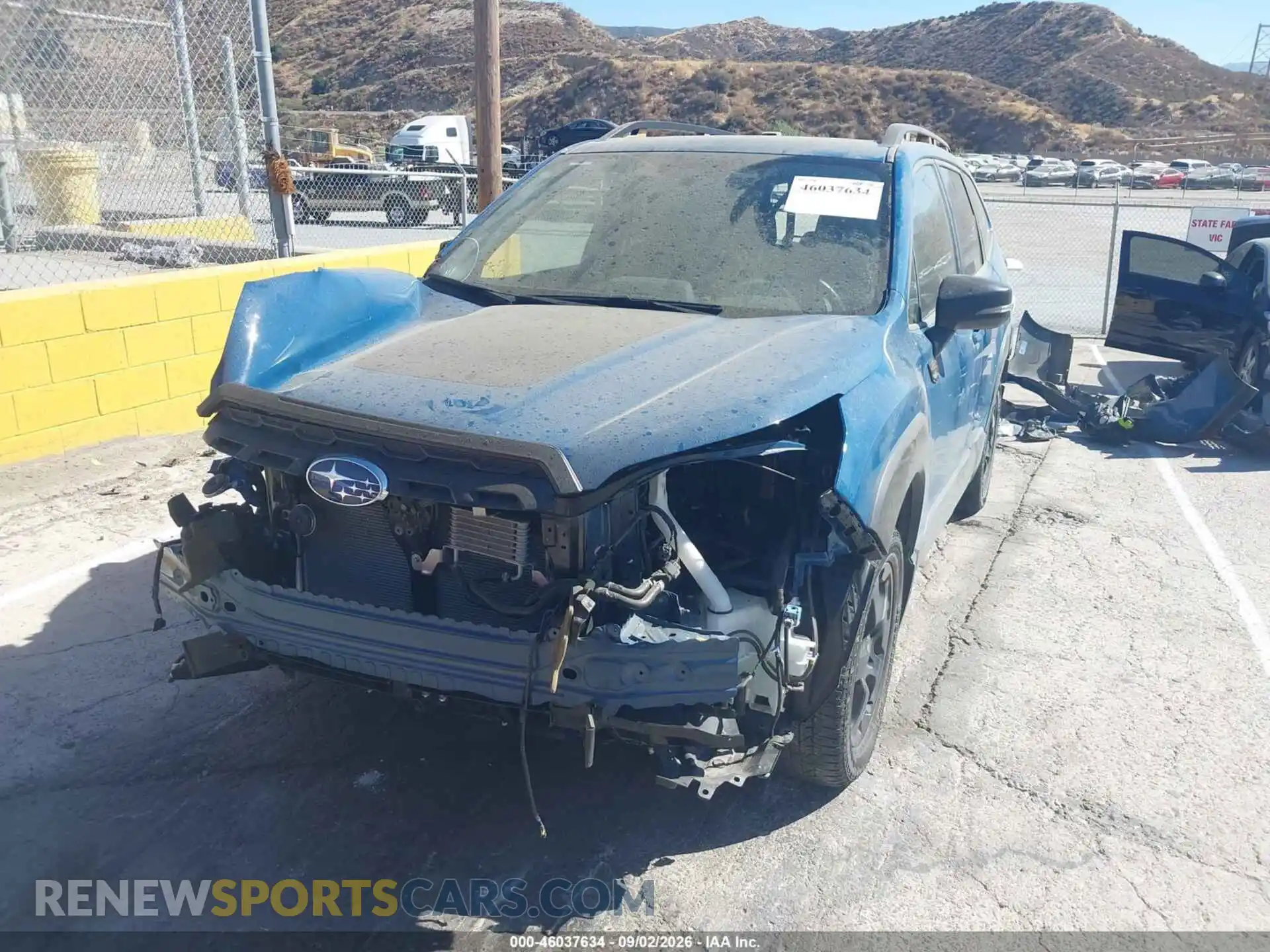 2 Photograph of a damaged car JF2SKAMC7PH521601 SUBARU FORESTER 2023