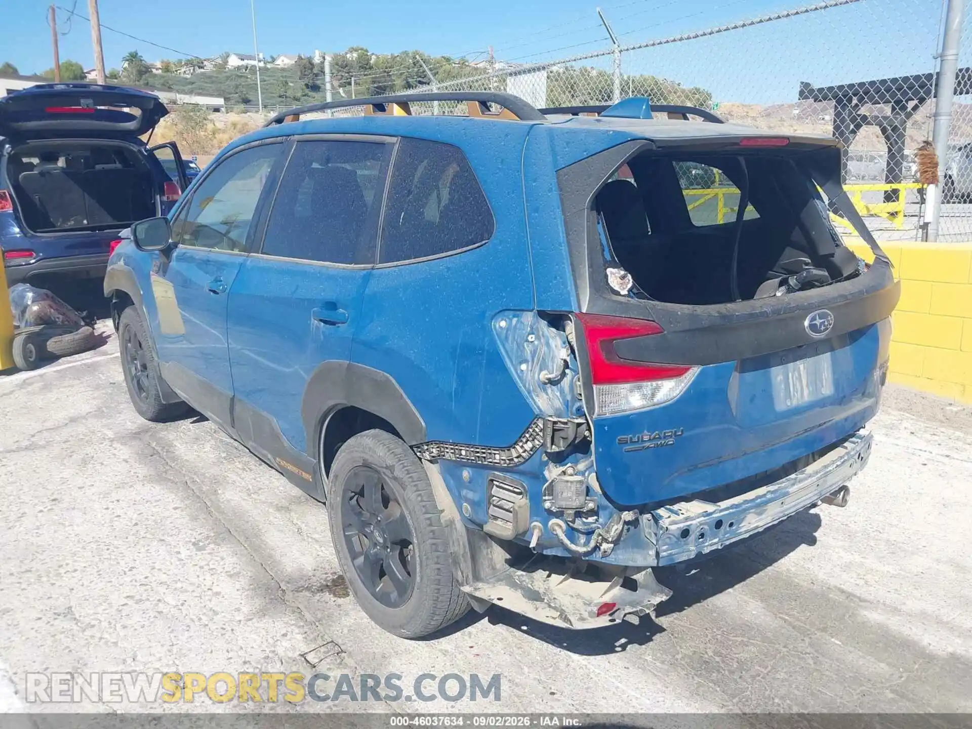 3 Photograph of a damaged car JF2SKAMC7PH521601 SUBARU FORESTER 2023