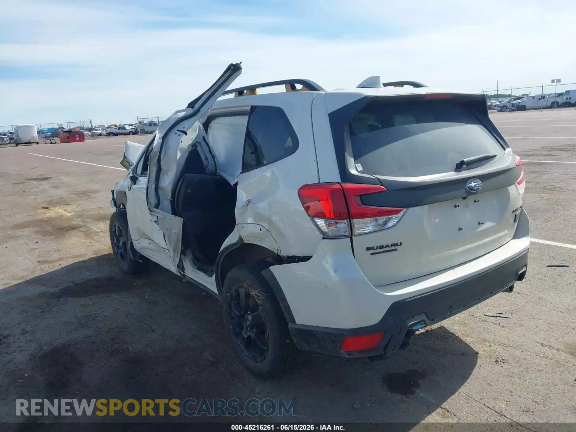 3 Photograph of a damaged car JF2SKAMC8PH428067 SUBARU FORESTER 2023