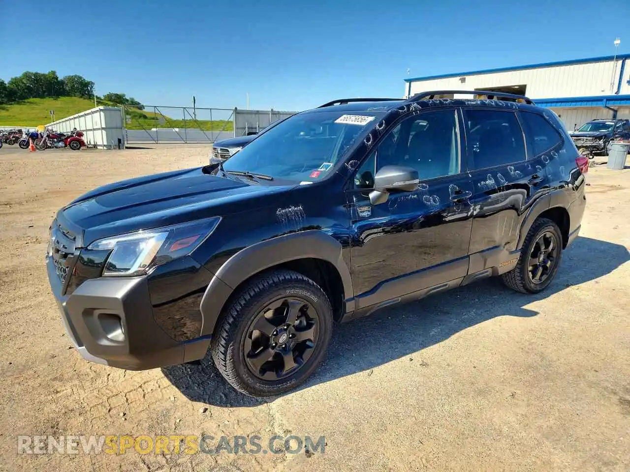 1 Photograph of a damaged car JF2SKAMC8PH506041 SUBARU FORESTER 2023