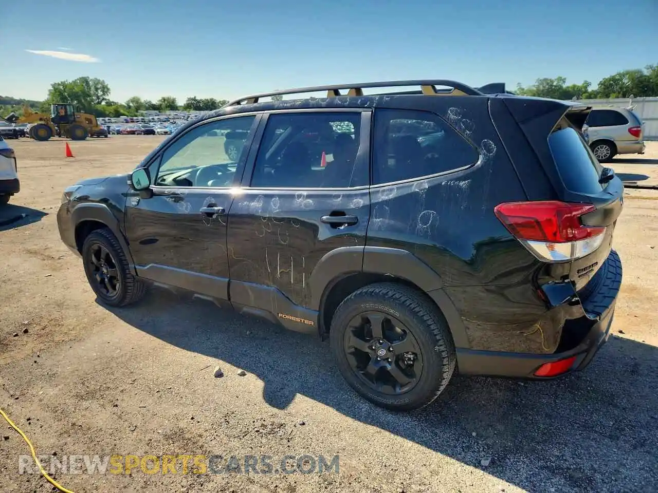 2 Photograph of a damaged car JF2SKAMC8PH506041 SUBARU FORESTER 2023