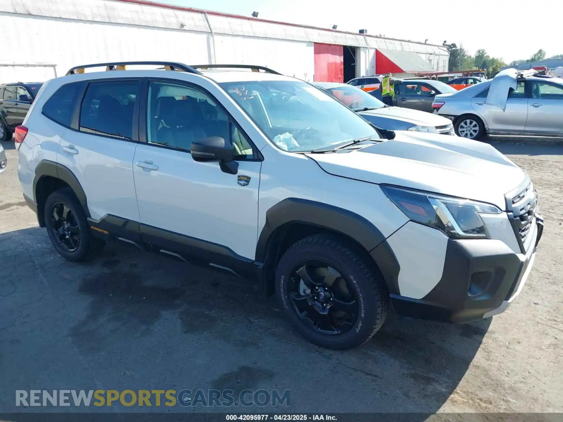 1 Photograph of a damaged car JF2SKAMC8PH540853 SUBARU FORESTER 2023