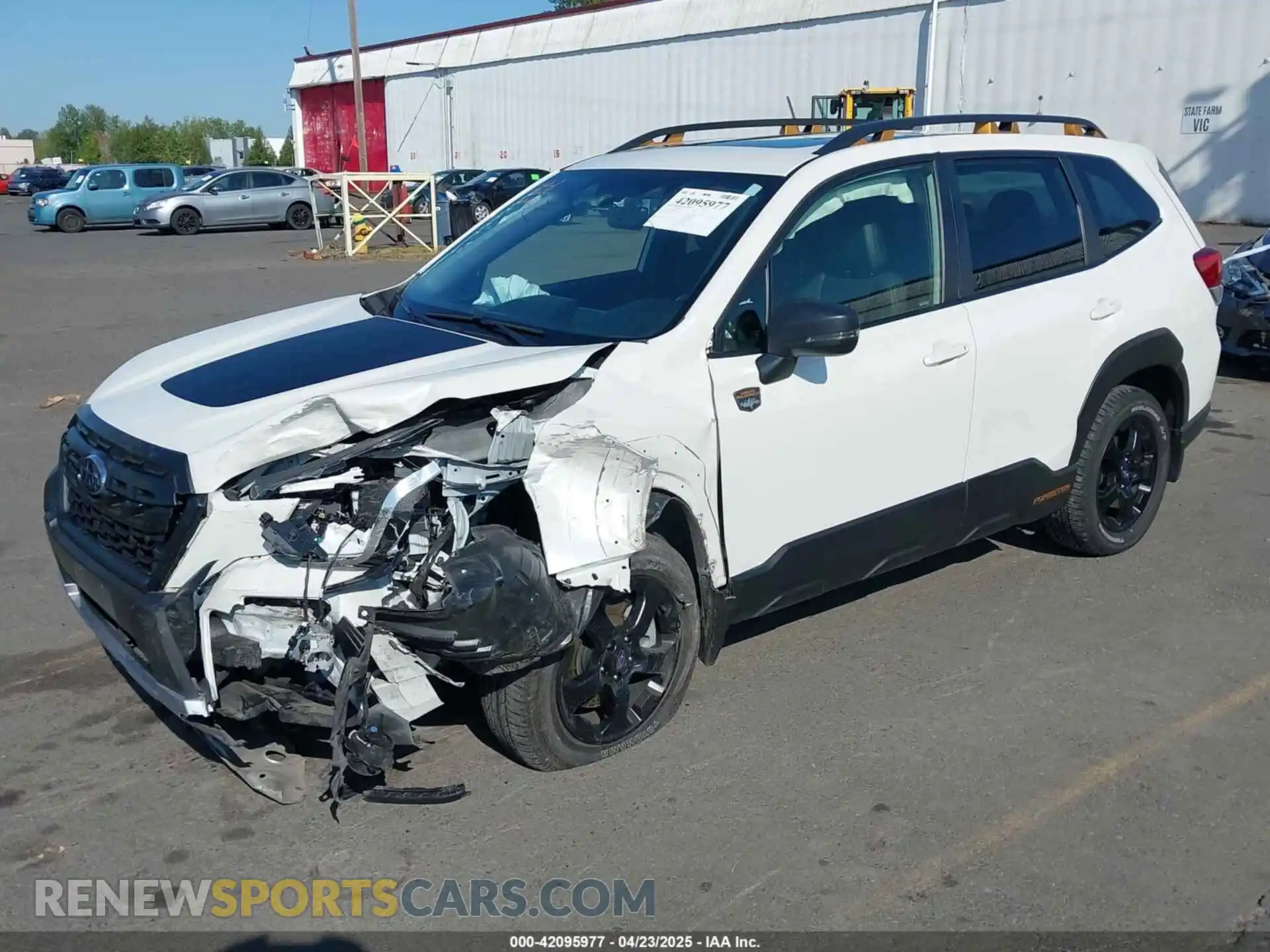 2 Photograph of a damaged car JF2SKAMC8PH540853 SUBARU FORESTER 2023