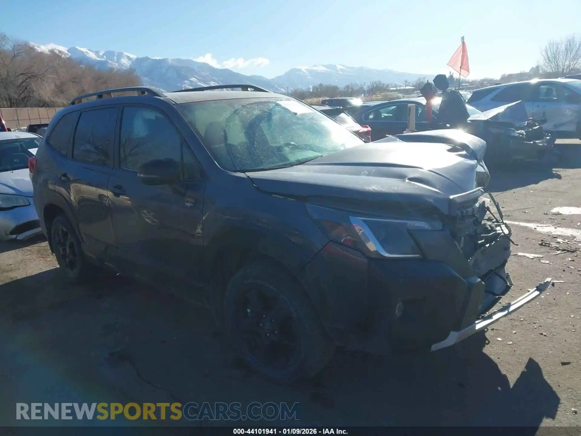 1 Photograph of a damaged car JF2SKAMC9PH524550 SUBARU FORESTER 2023