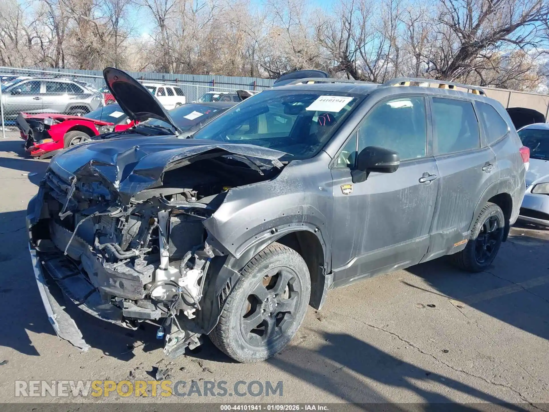2 Photograph of a damaged car JF2SKAMC9PH524550 SUBARU FORESTER 2023