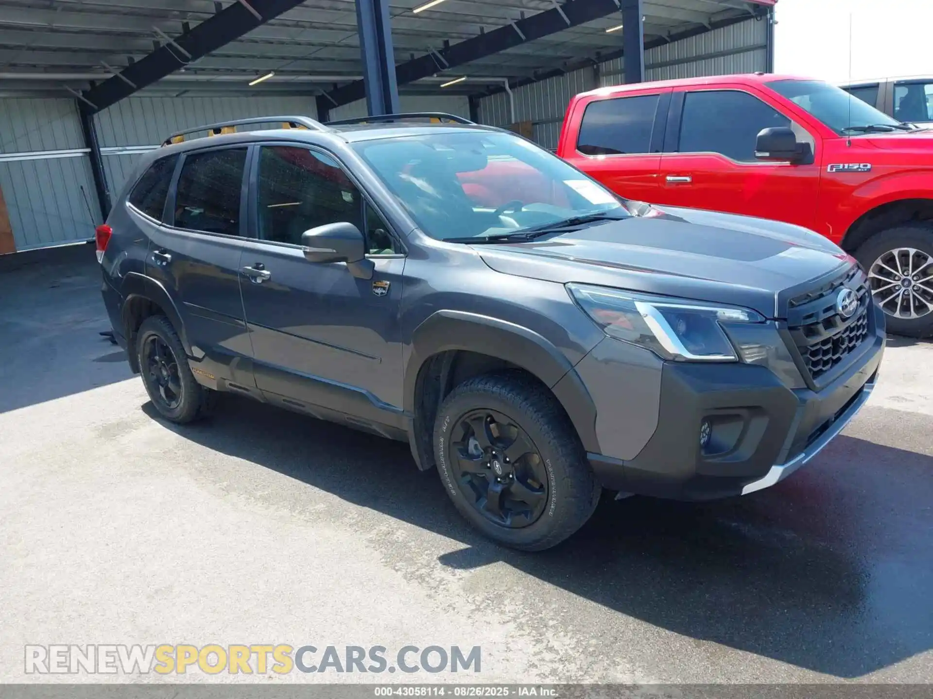 1 Photograph of a damaged car JF2SKAMCXPH416793 SUBARU FORESTER 2023