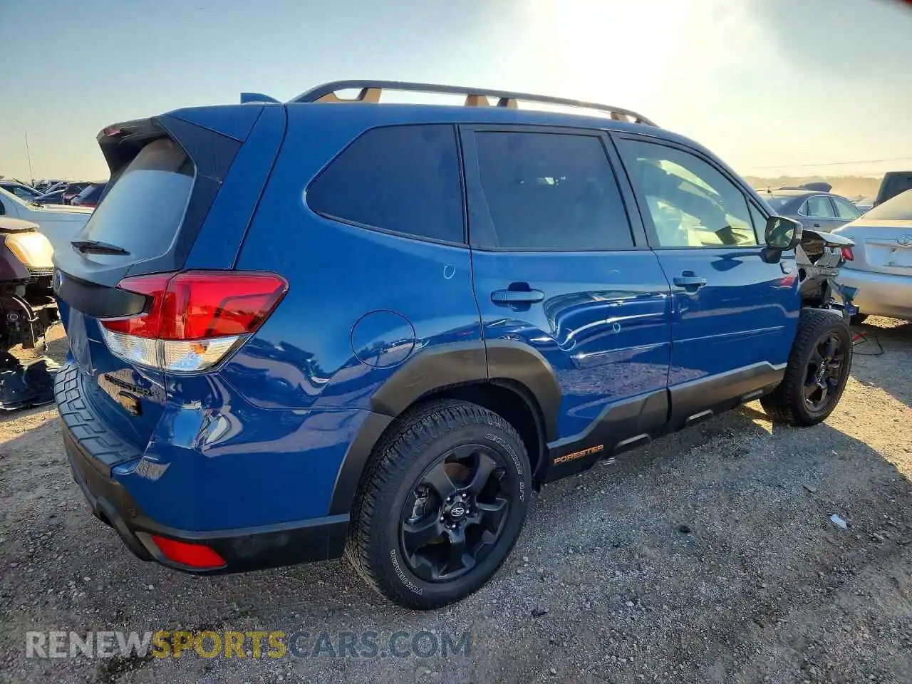 3 Photograph of a damaged car JF2SKAMCXPH526517 SUBARU FORESTER 2023