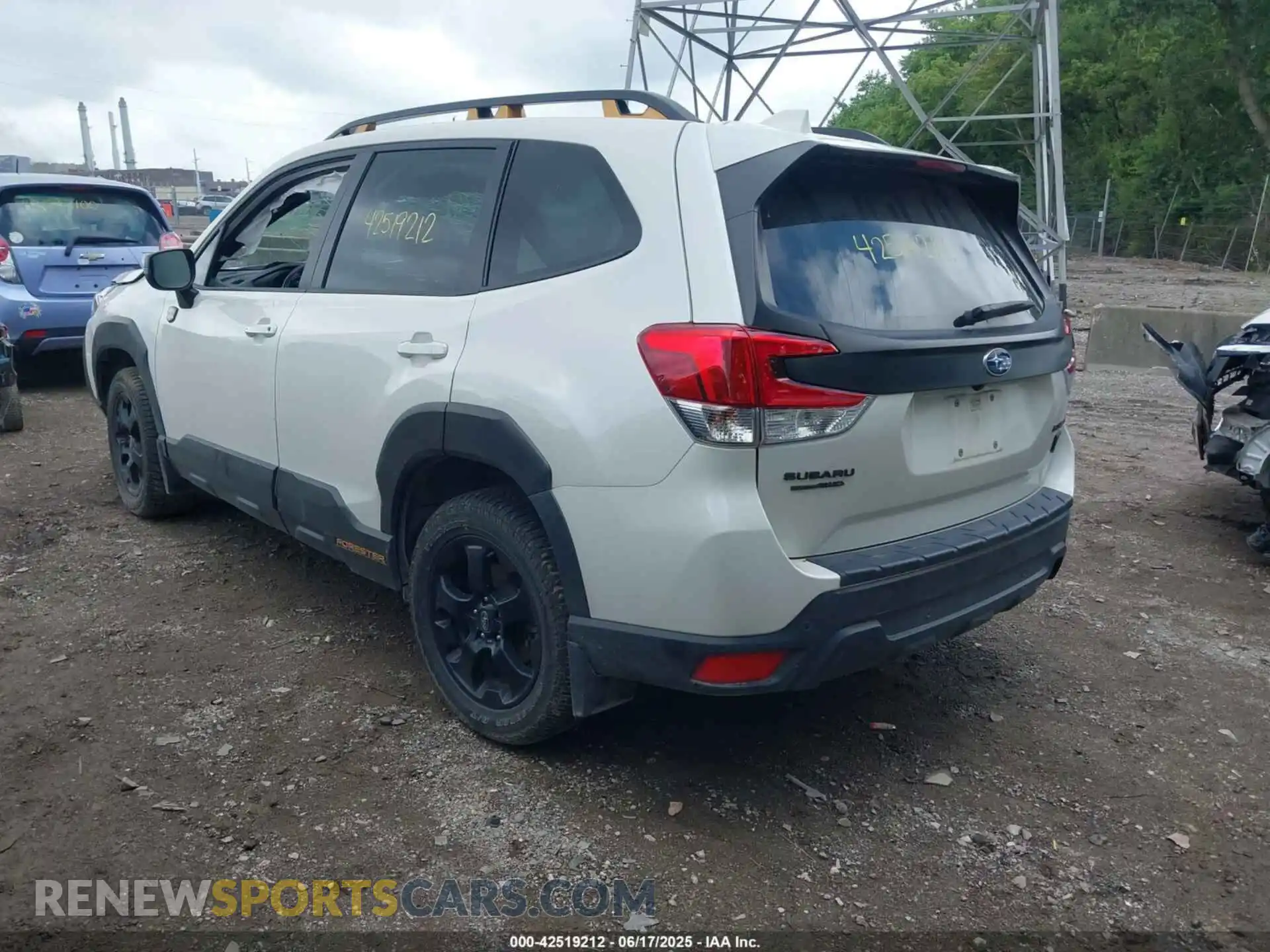 3 Photograph of a damaged car JF2SKAMCXPH531300 SUBARU FORESTER 2023