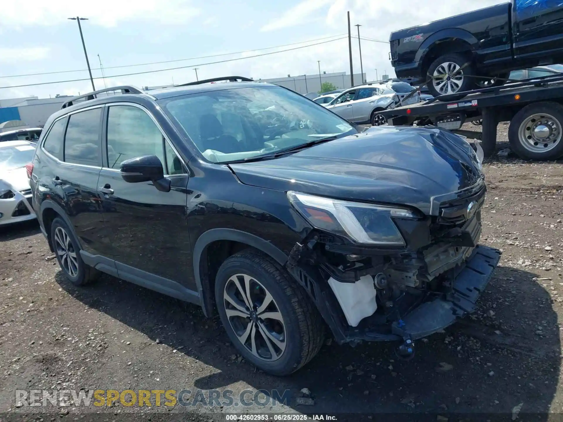 1 Фотография поврежденного автомобиля JF2SKANC0PH536729 SUBARU FORESTER 2023