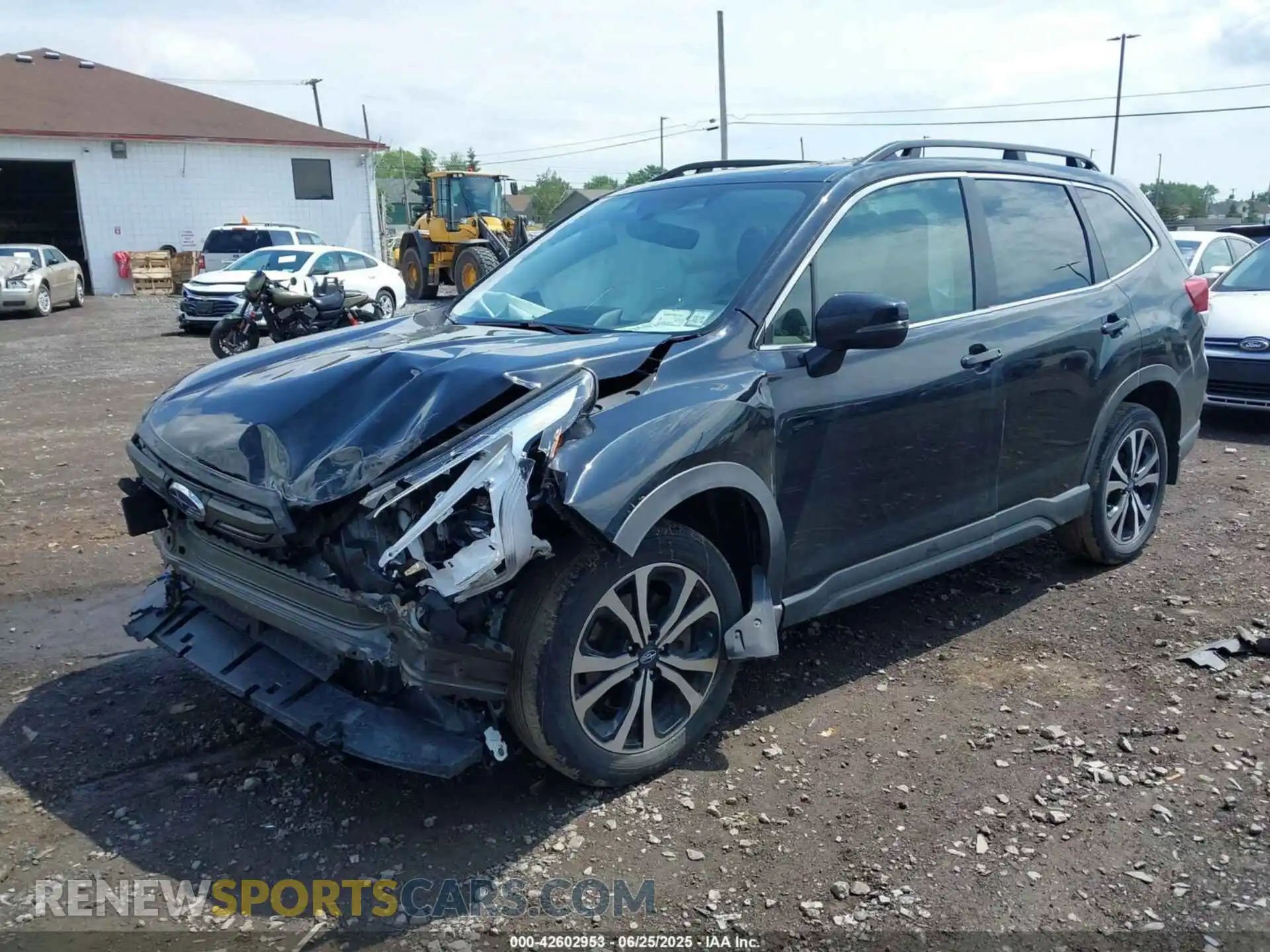 2 Фотография поврежденного автомобиля JF2SKANC0PH536729 SUBARU FORESTER 2023