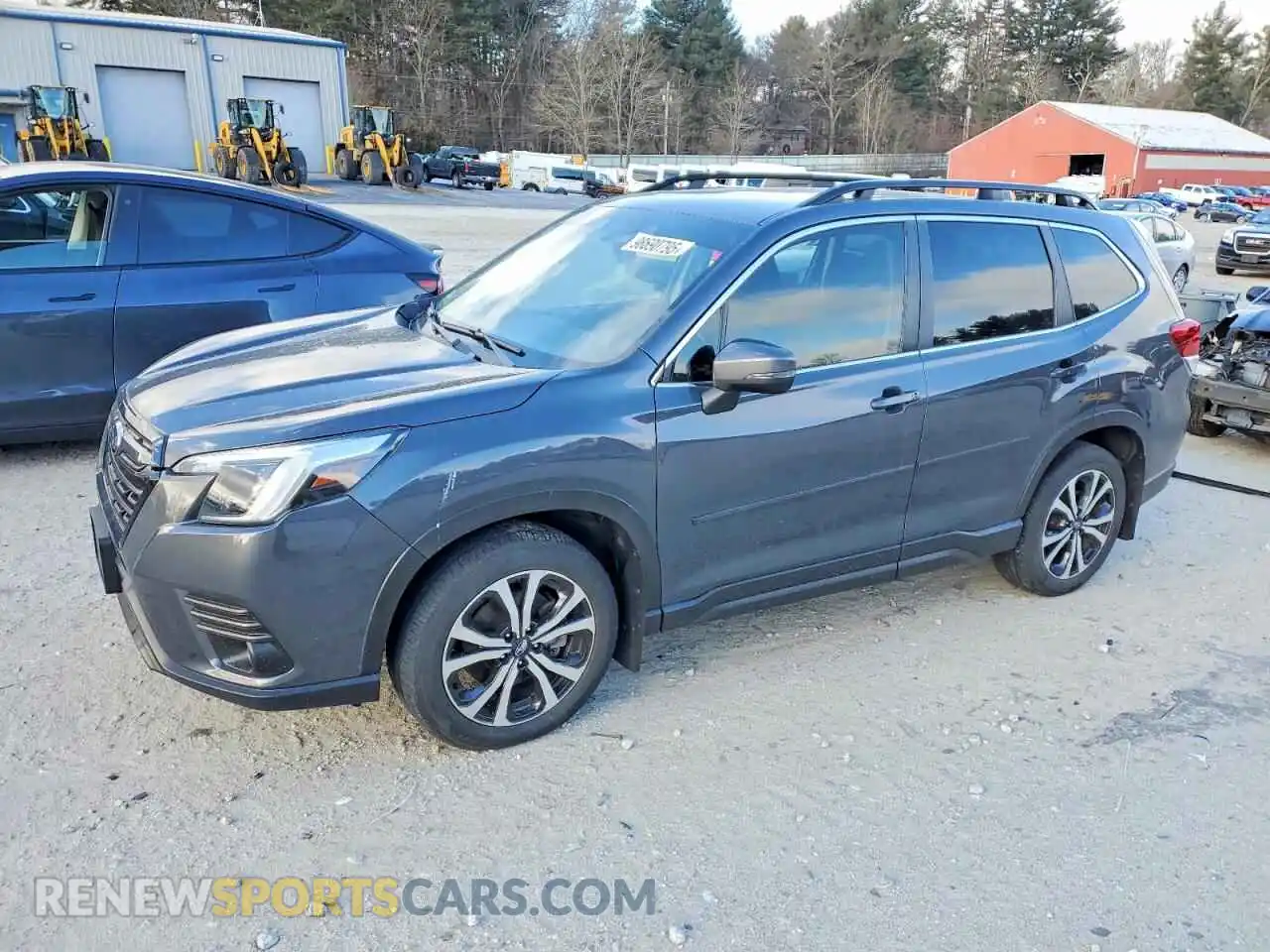 1 Photograph of a damaged car JF2SKANC2PH484486 SUBARU FORESTER 2023