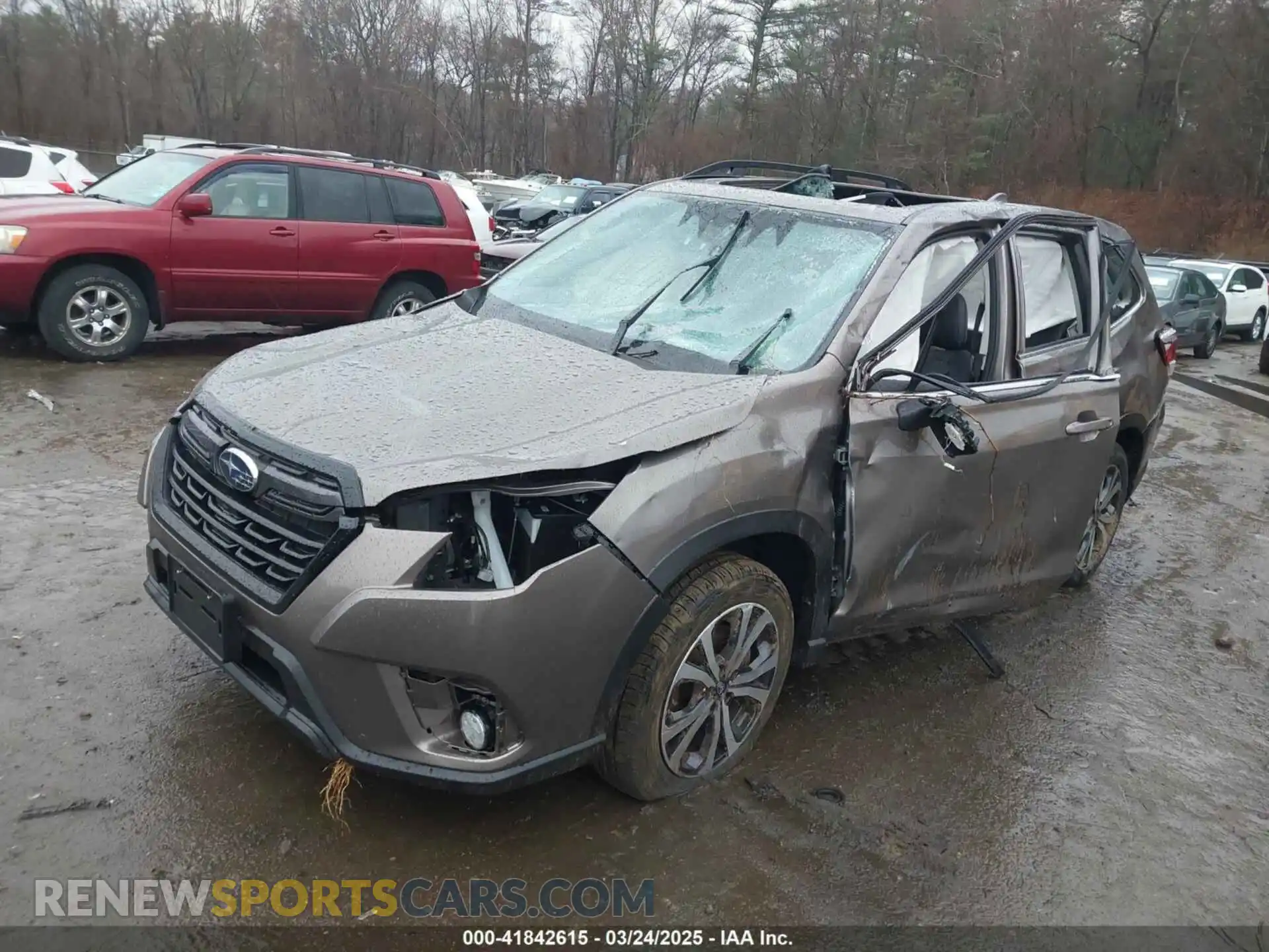 2 Photograph of a damaged car JF2SKANC2PH508866 SUBARU FORESTER 2023
