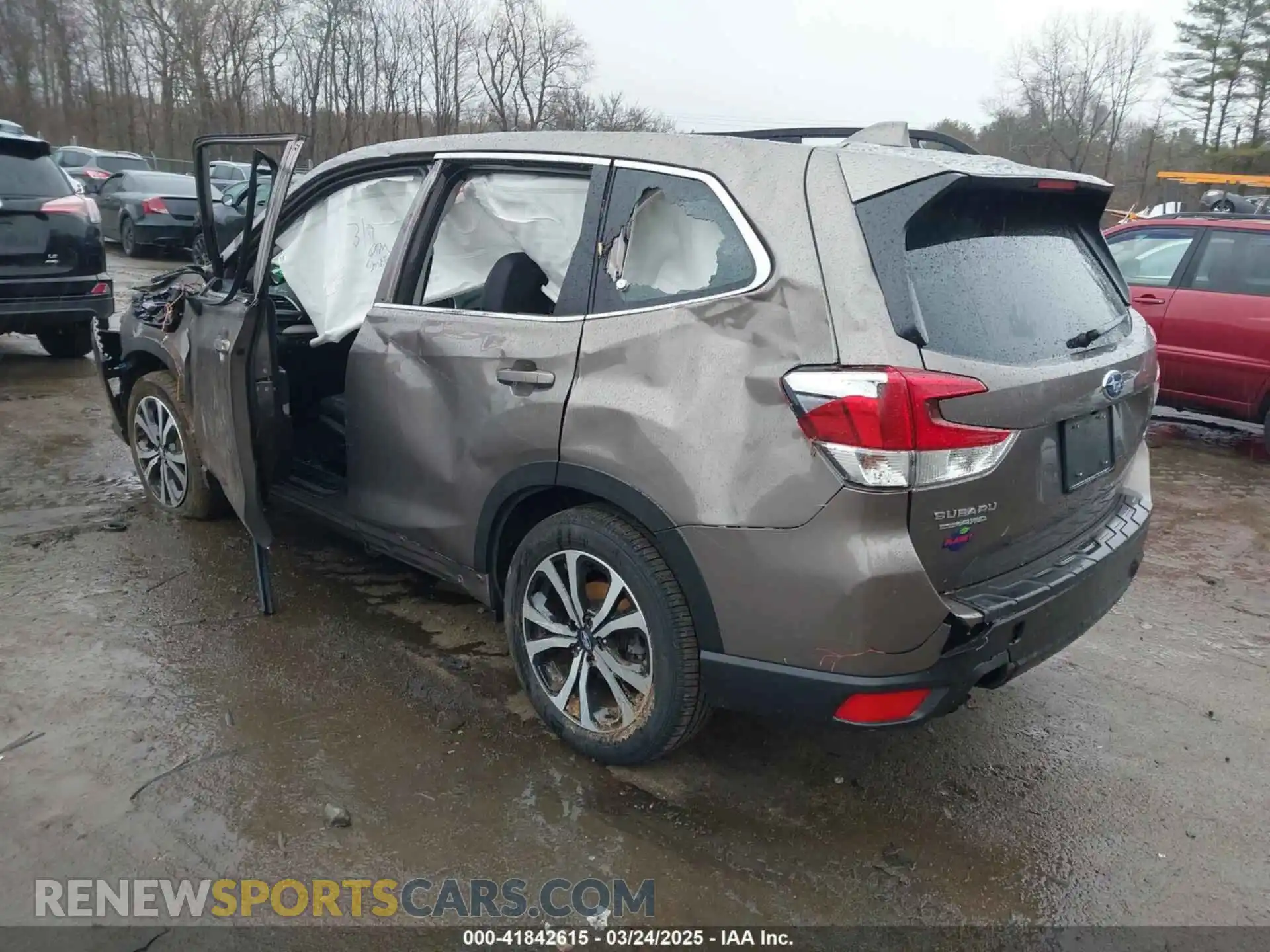 3 Photograph of a damaged car JF2SKANC2PH508866 SUBARU FORESTER 2023