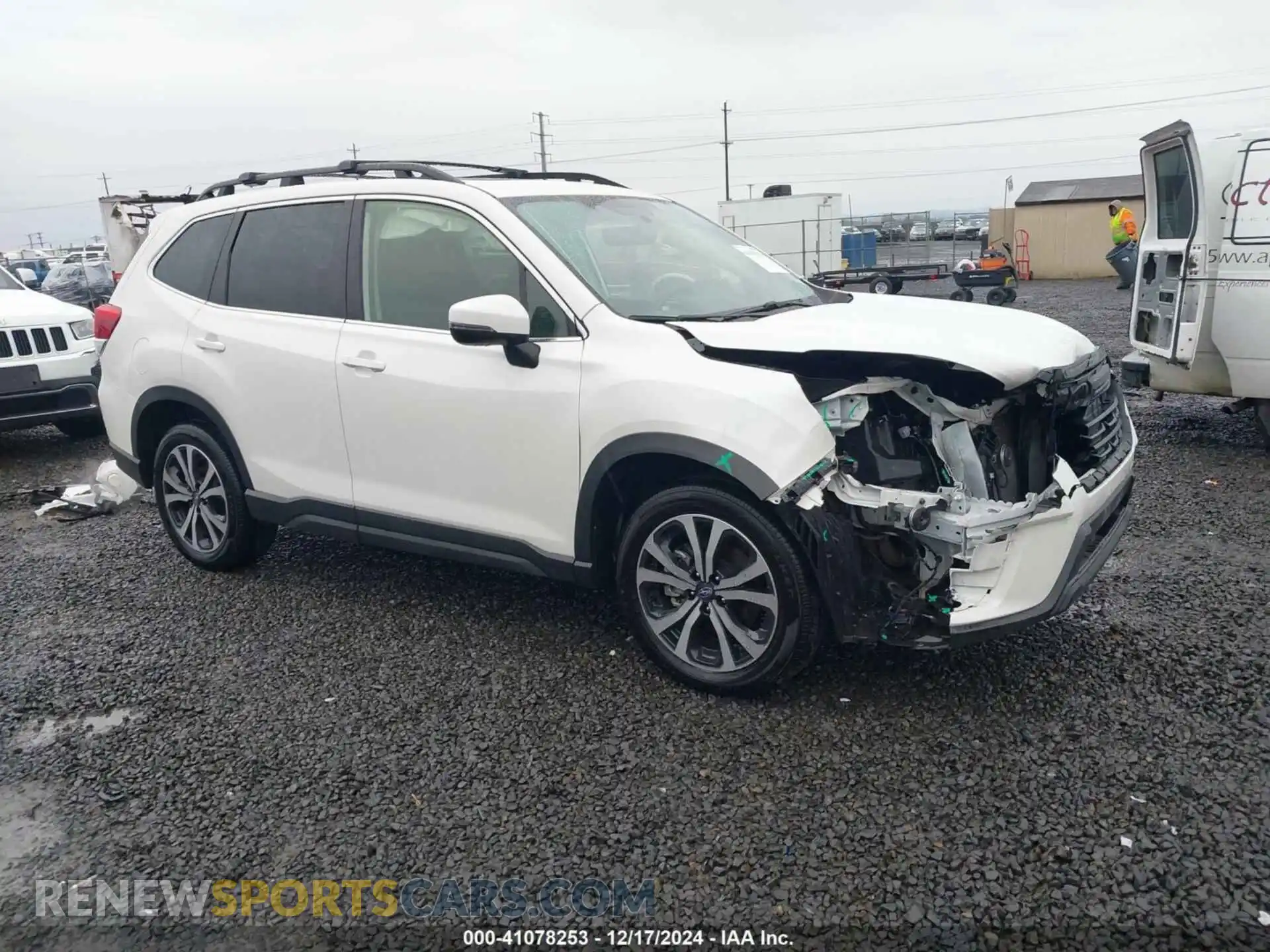 1 Photograph of a damaged car JF2SKANC3PH526244 SUBARU FORESTER 2023