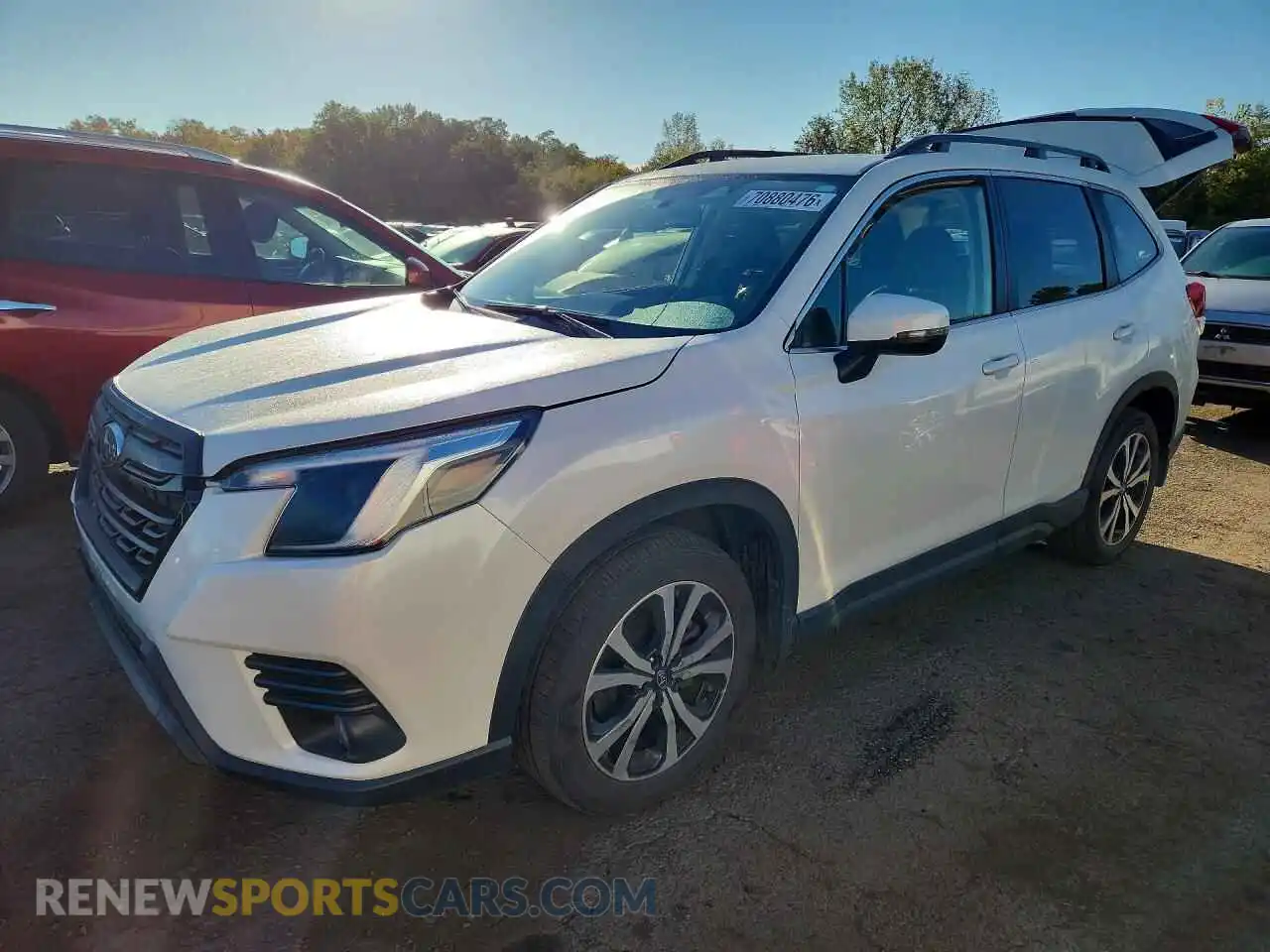 1 Photograph of a damaged car JF2SKAPC0PH461950 SUBARU FORESTER 2023