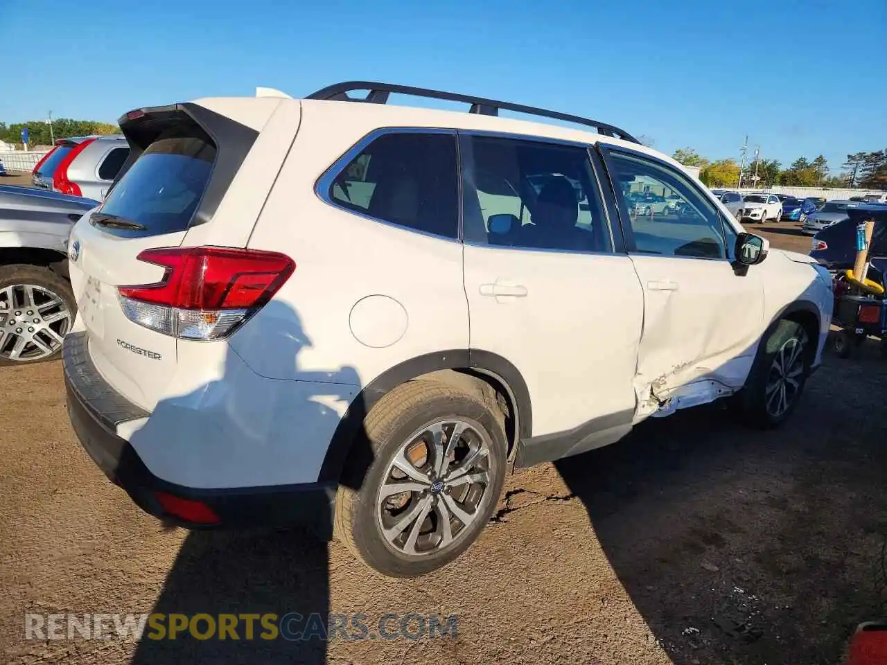 3 Photograph of a damaged car JF2SKAPC0PH461950 SUBARU FORESTER 2023