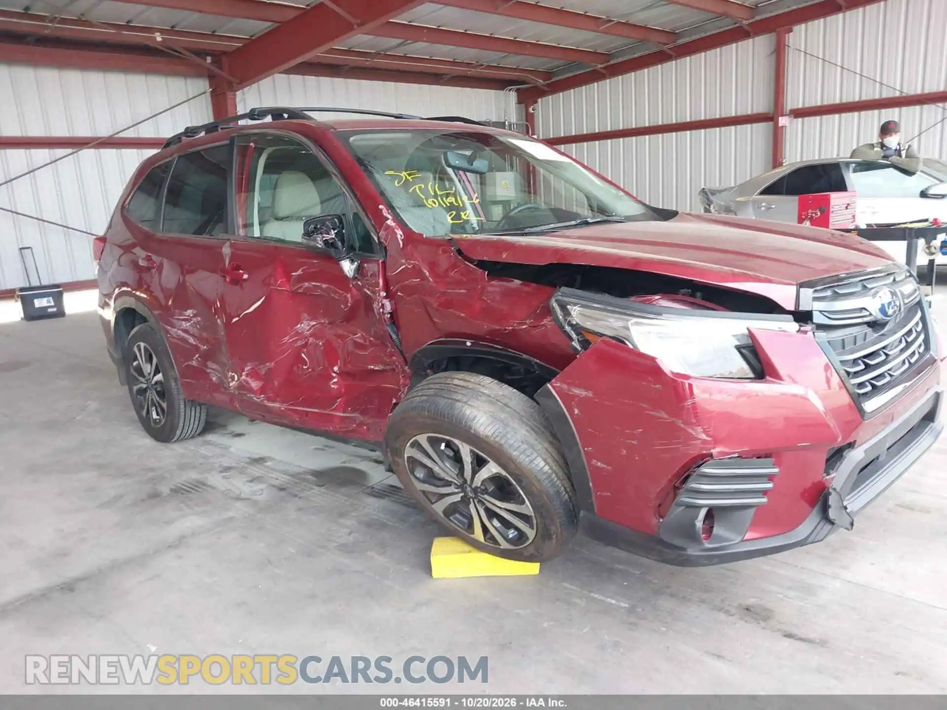 1 Photograph of a damaged car JF2SKAPC0PH478361 SUBARU FORESTER 2023