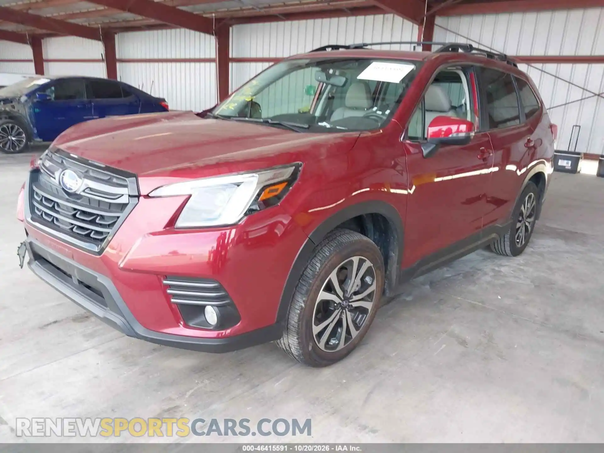 2 Photograph of a damaged car JF2SKAPC0PH478361 SUBARU FORESTER 2023