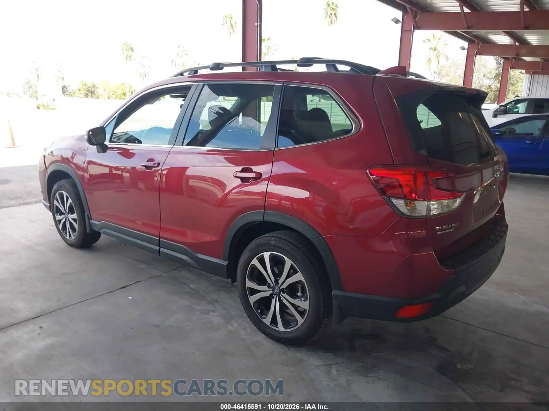 3 Photograph of a damaged car JF2SKAPC0PH478361 SUBARU FORESTER 2023
