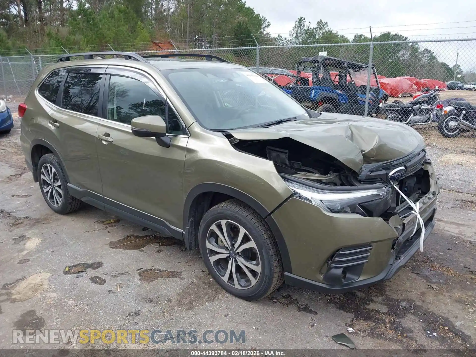 1 Photograph of a damaged car JF2SKAPC0PH529101 SUBARU FORESTER 2023