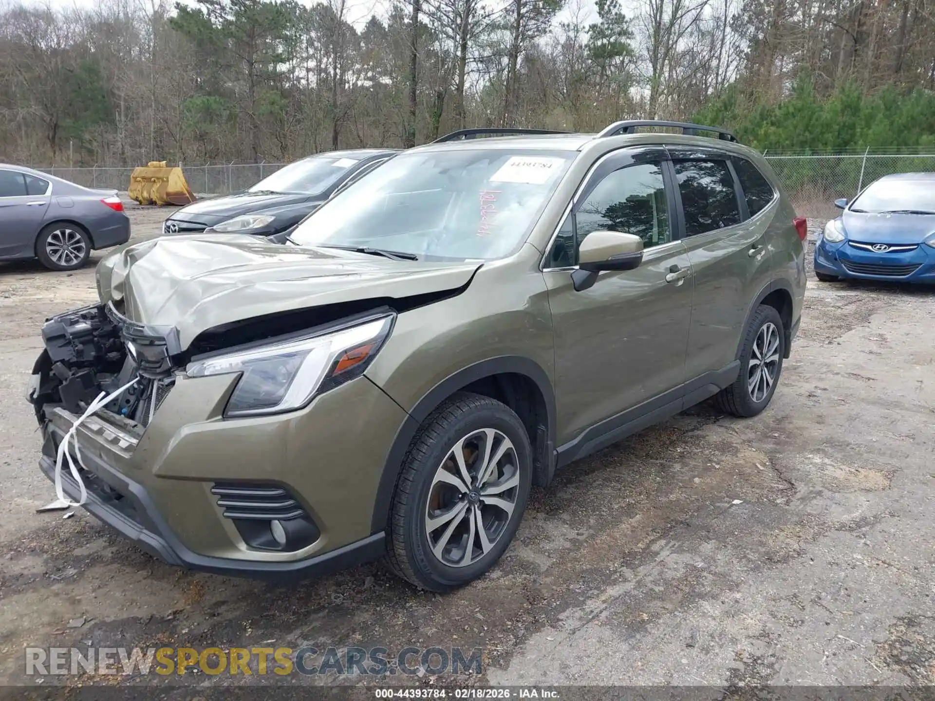 2 Photograph of a damaged car JF2SKAPC0PH529101 SUBARU FORESTER 2023