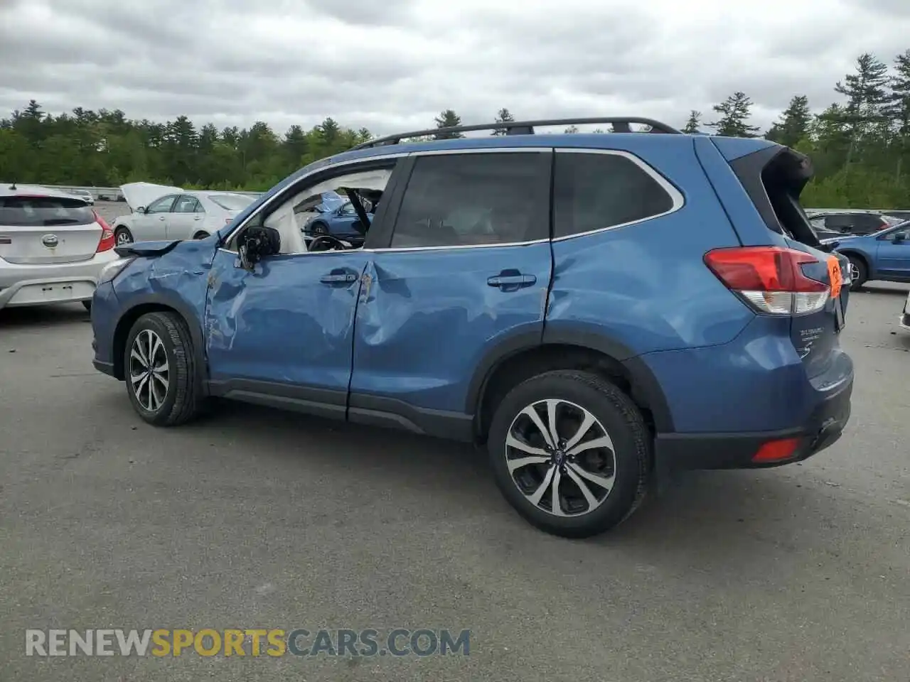 2 Photograph of a damaged car JF2SKAPC0PH548604 SUBARU FORESTER 2023