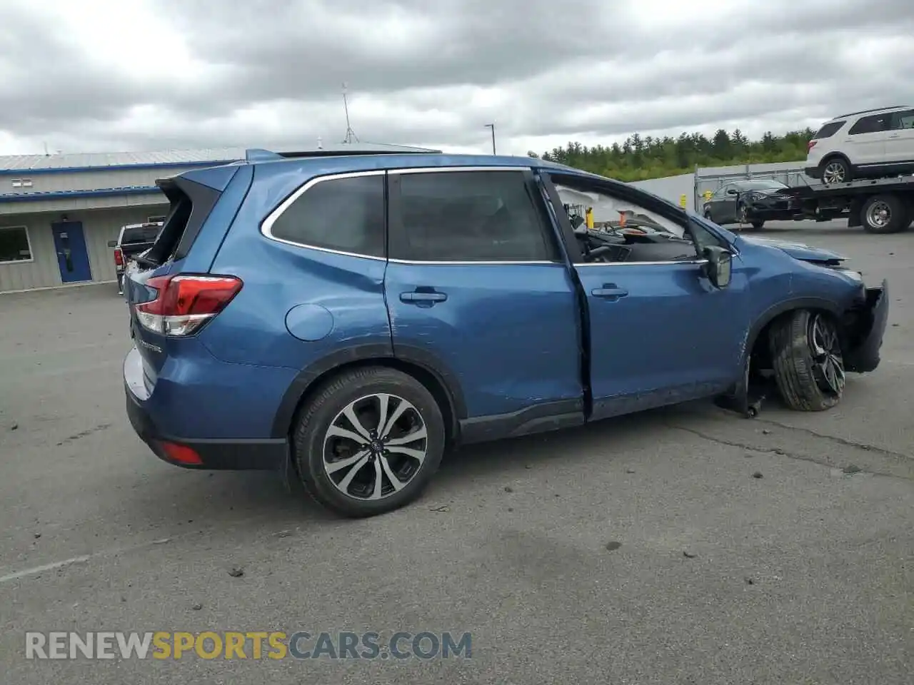 3 Photograph of a damaged car JF2SKAPC0PH548604 SUBARU FORESTER 2023