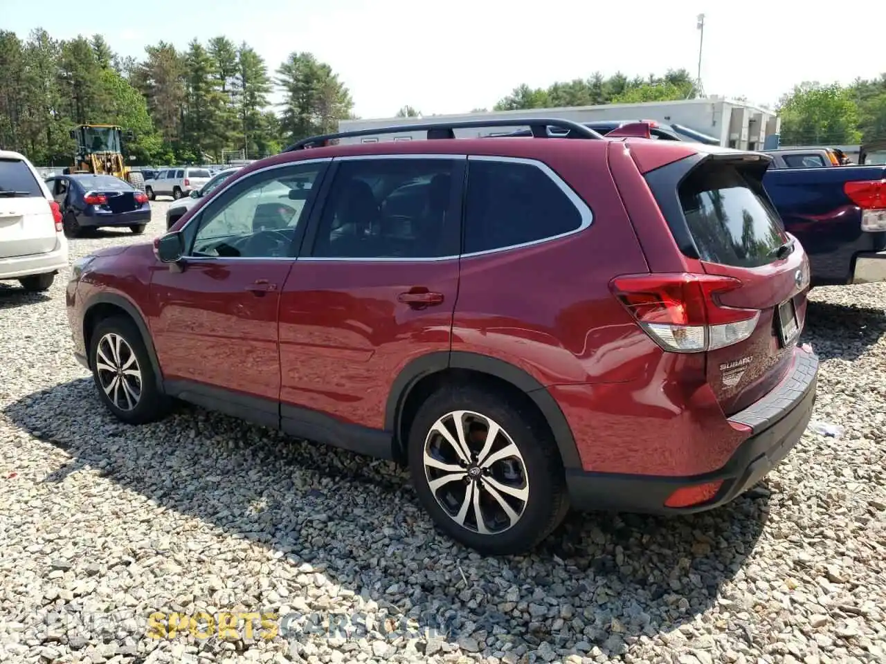 2 Photograph of a damaged car JF2SKAPC1PH450018 SUBARU FORESTER 2023