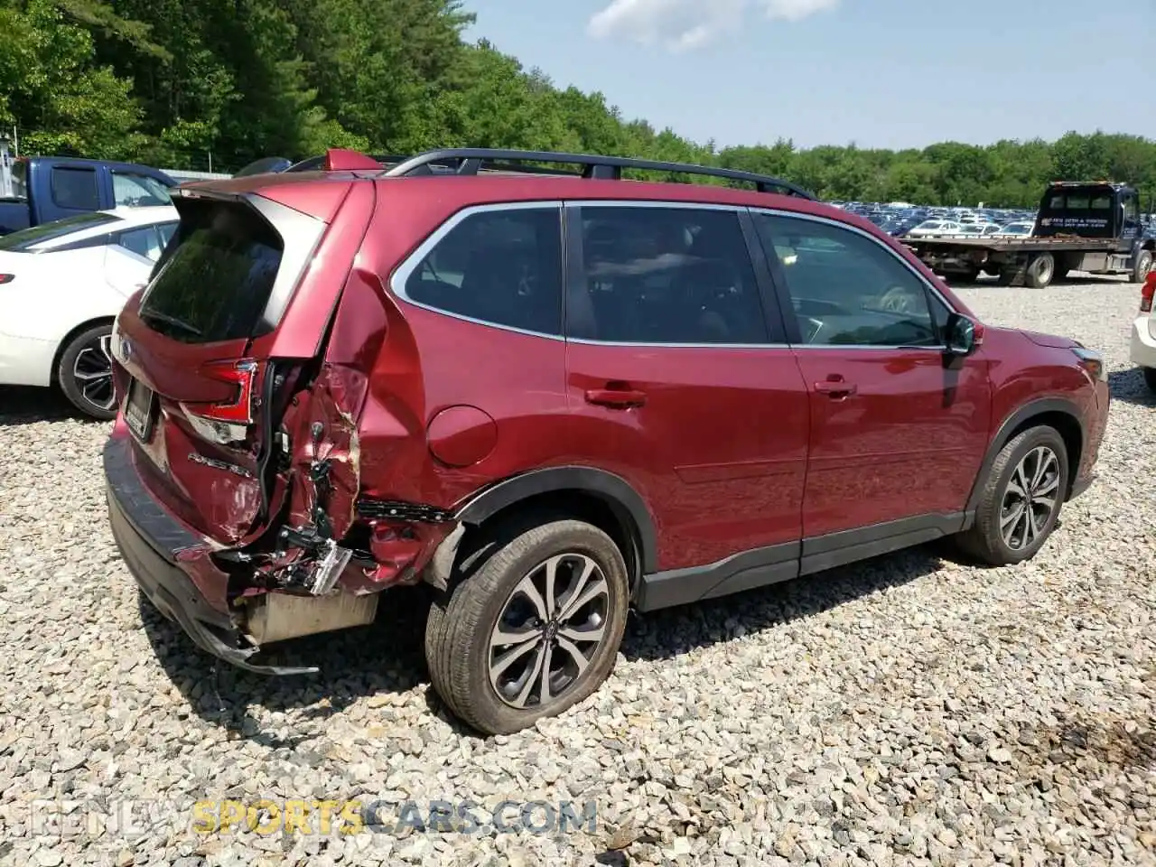 3 Photograph of a damaged car JF2SKAPC1PH450018 SUBARU FORESTER 2023