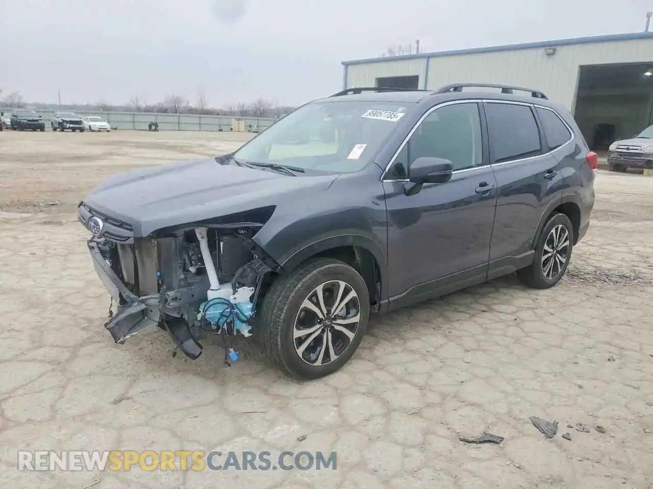 1 Photograph of a damaged car JF2SKAPC1PH522108 SUBARU FORESTER 2023