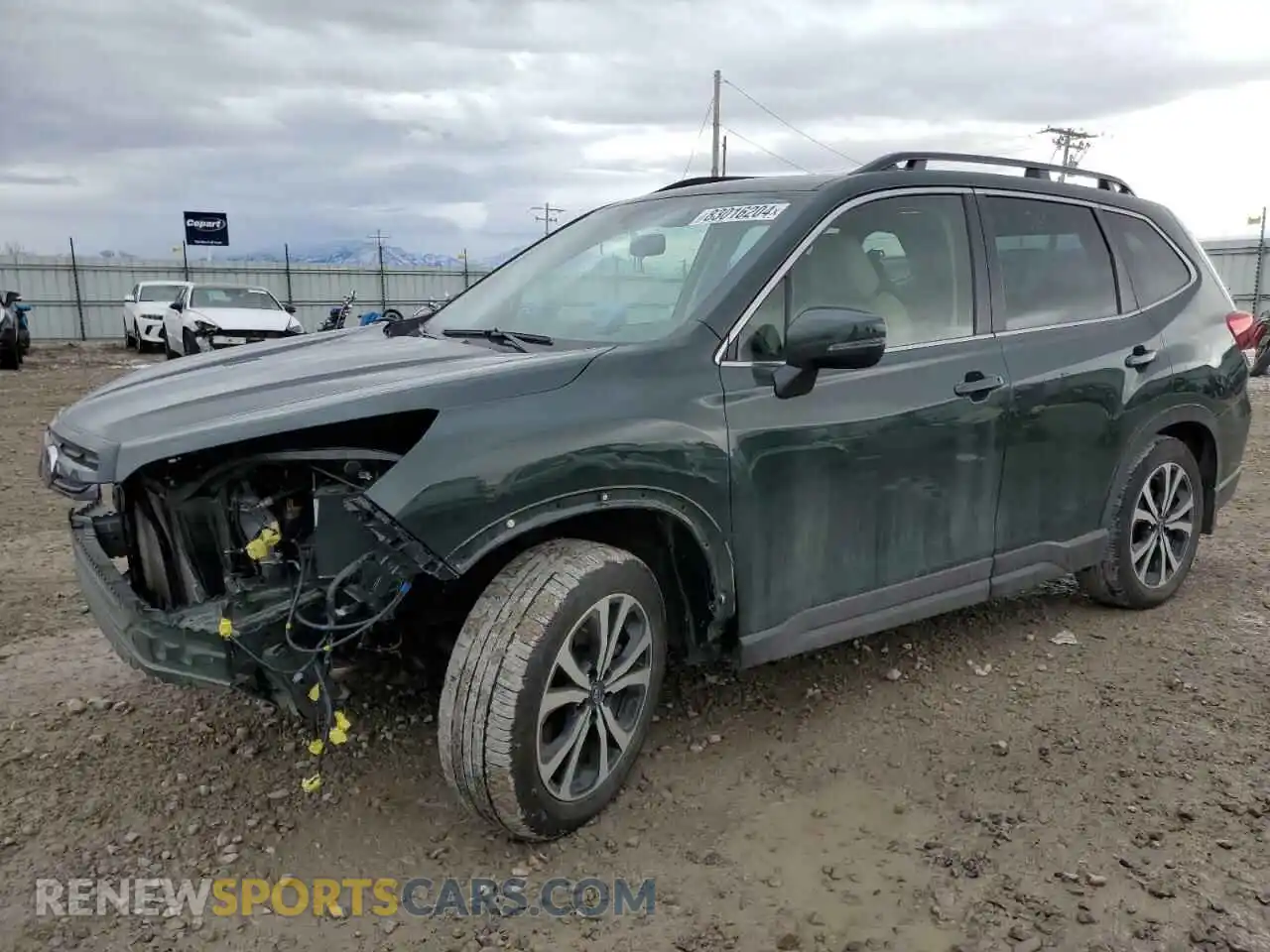 1 Photograph of a damaged car JF2SKAPC2PH465062 SUBARU FORESTER 2023