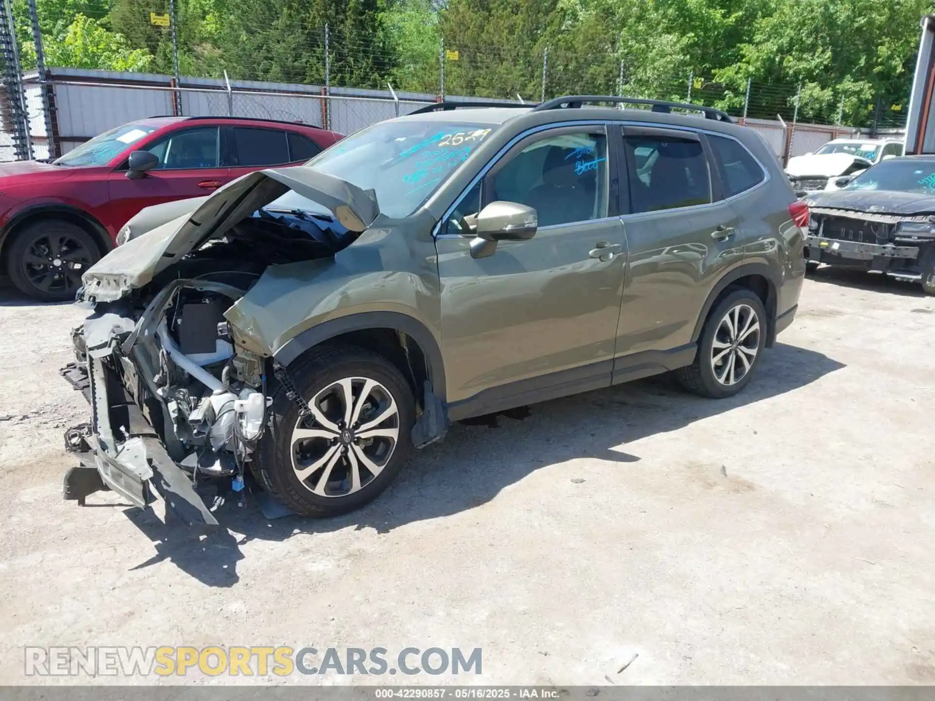 2 Photograph of a damaged car JF2SKAPC2PH502529 SUBARU FORESTER 2023