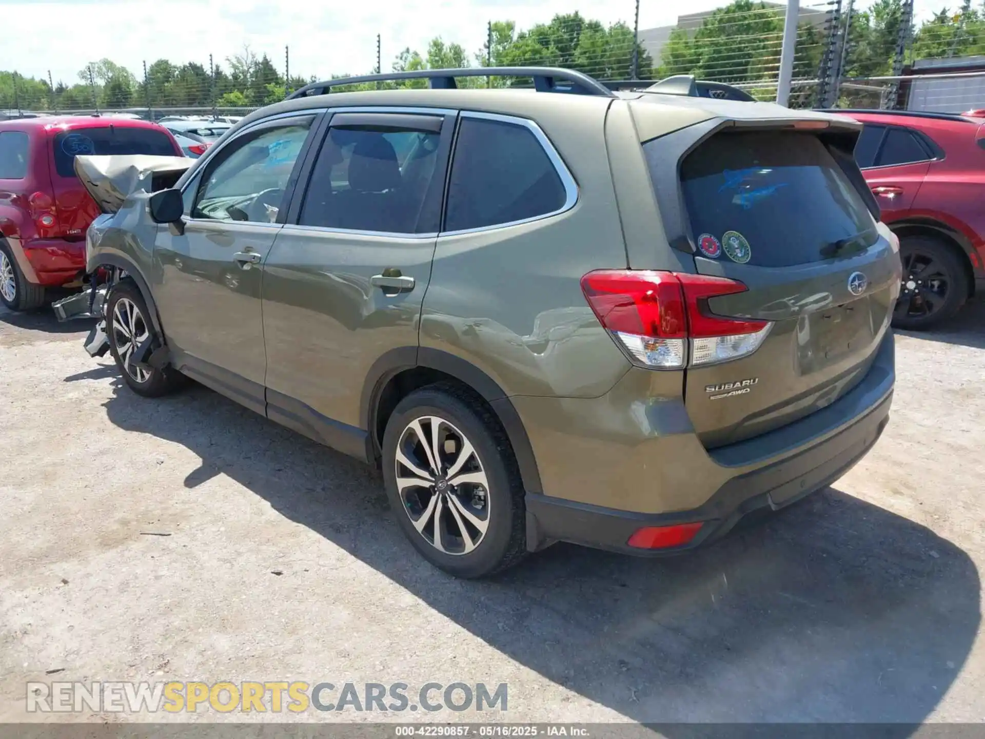 3 Photograph of a damaged car JF2SKAPC2PH502529 SUBARU FORESTER 2023