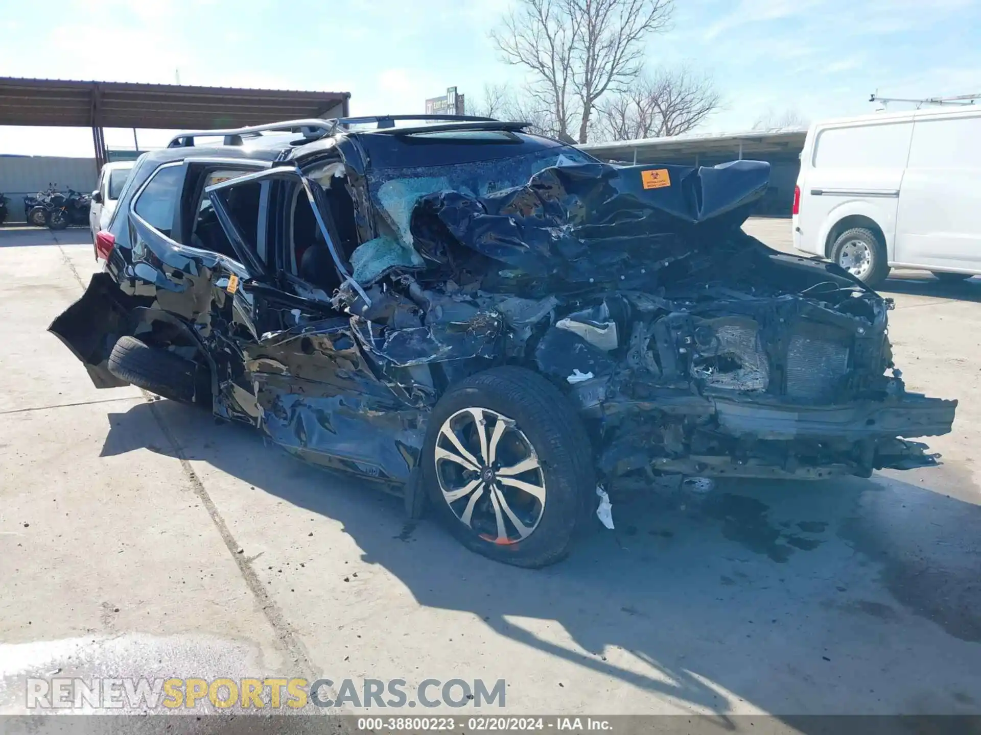 1 Photograph of a damaged car JF2SKAPC2PH518665 SUBARU FORESTER 2023