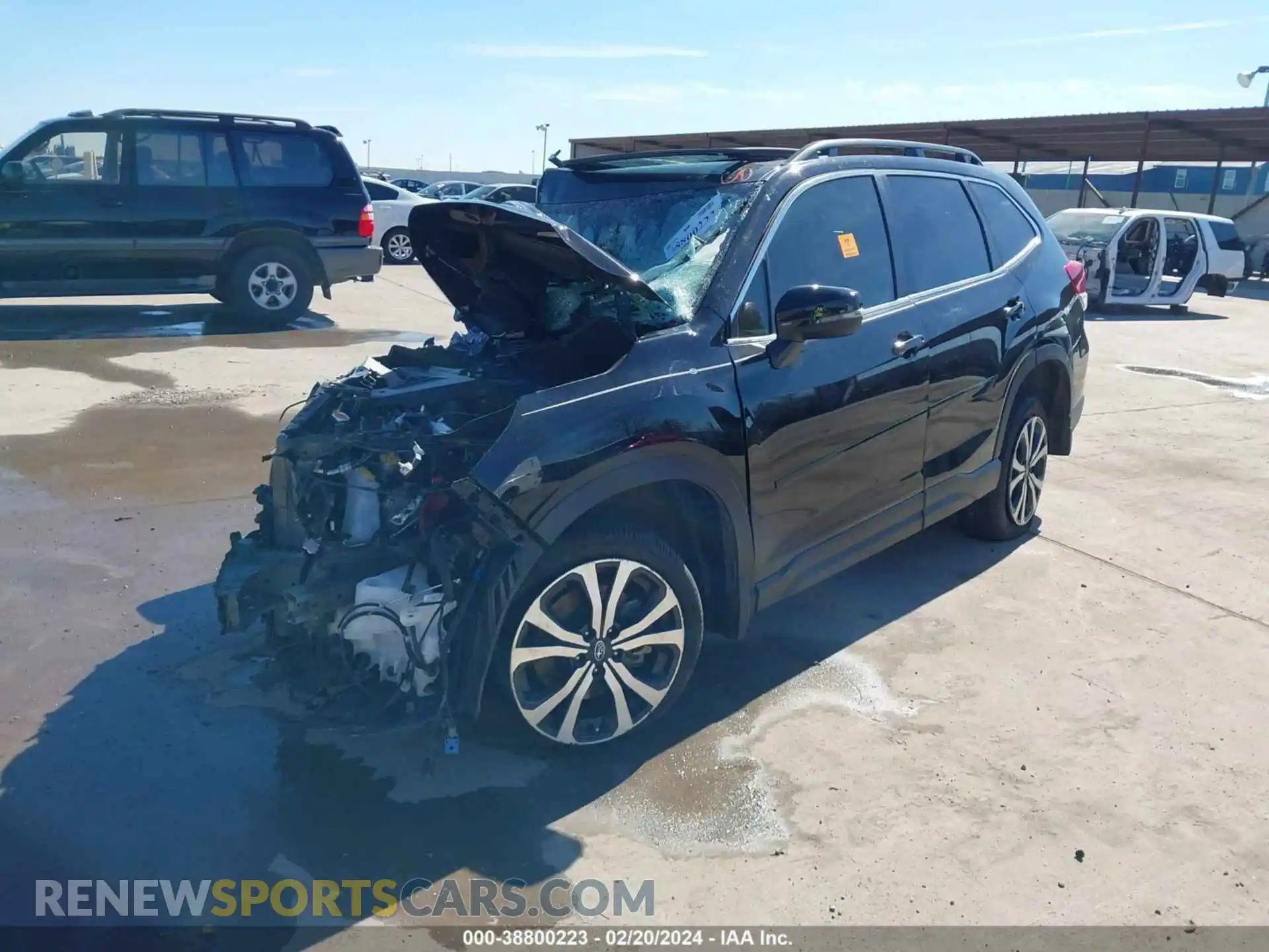 2 Photograph of a damaged car JF2SKAPC2PH518665 SUBARU FORESTER 2023